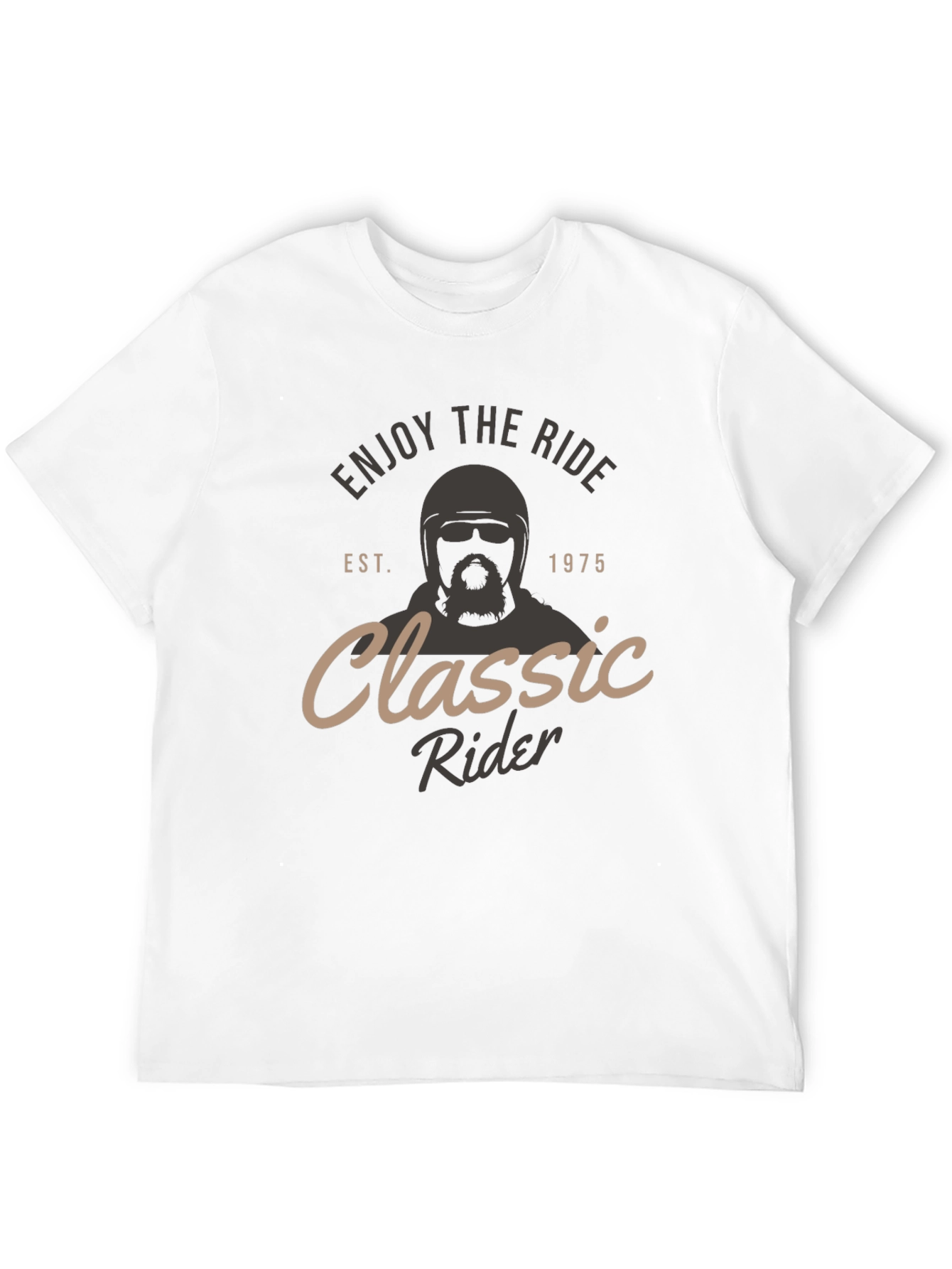 Classic Rider T-Shirt - Enjoy The Ride Est. 1975