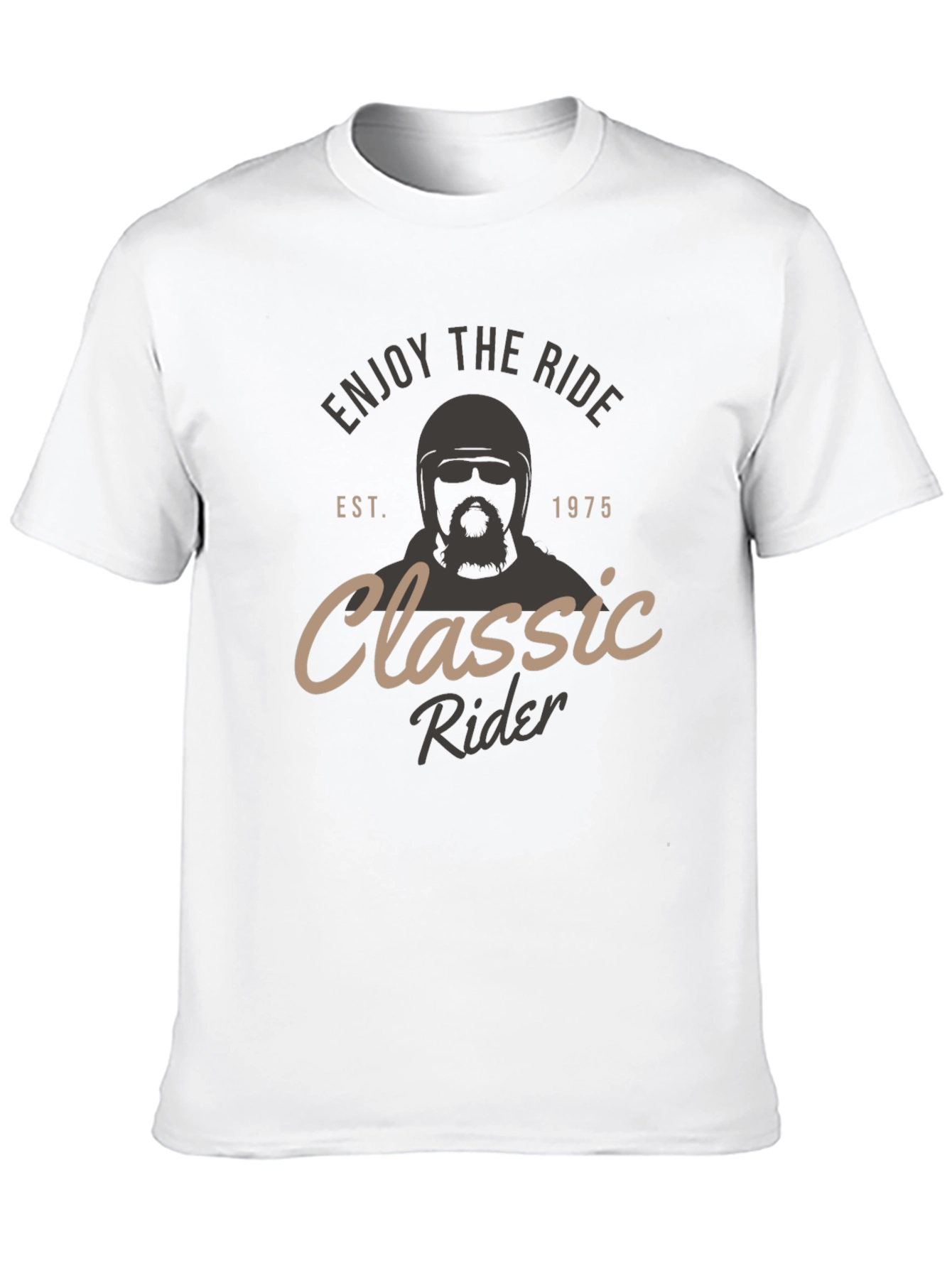 Classic Rider T-Shirt - Enjoy The Ride Est. 1975