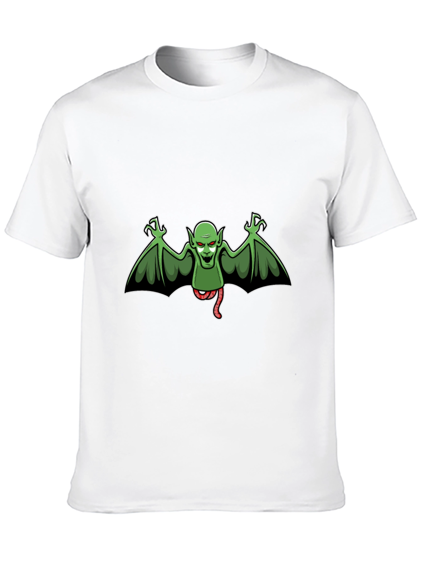 Spooky Bat Creature Graphic T-Shirt
