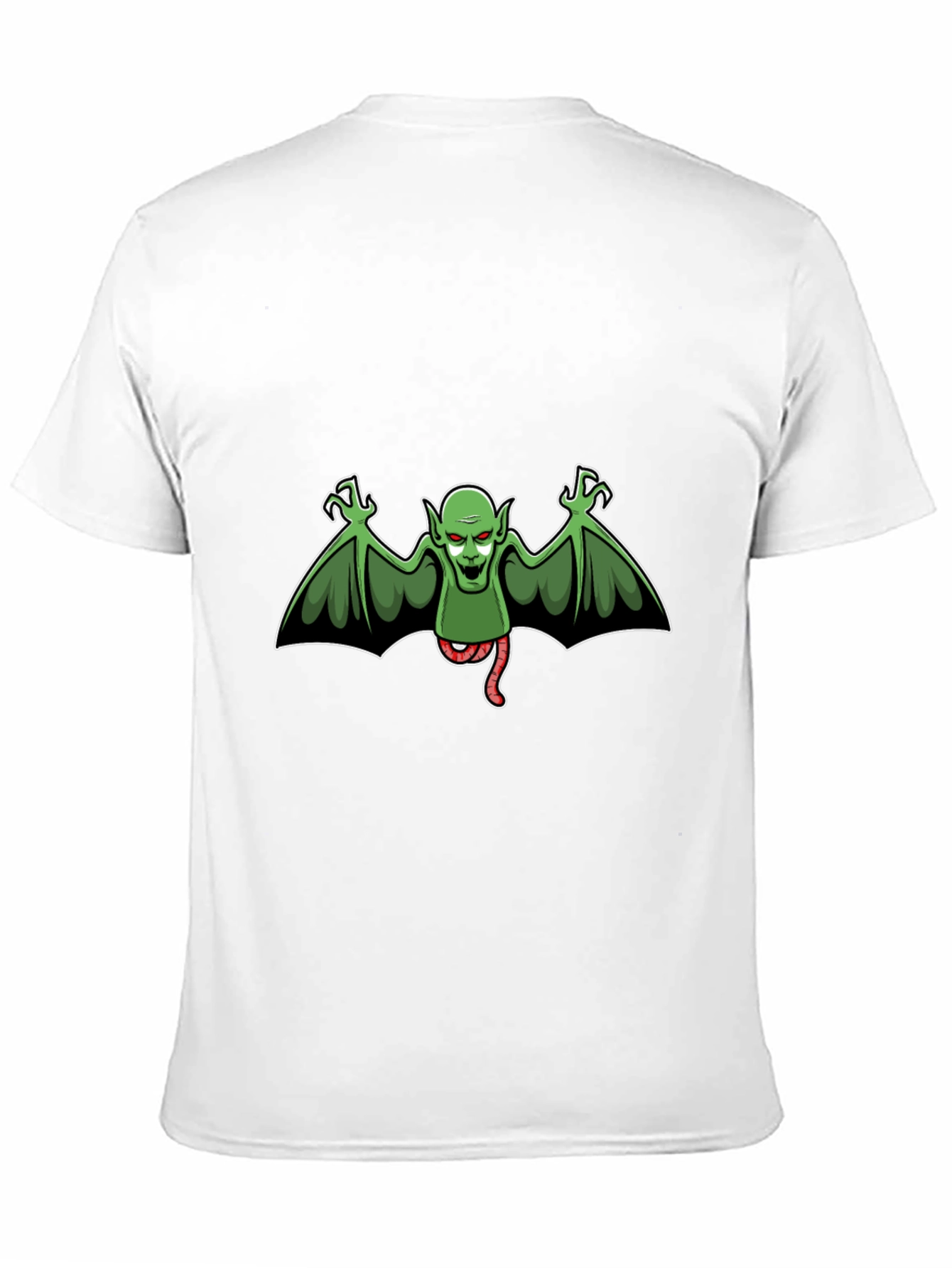 Spooky Bat Creature Graphic T-Shirt