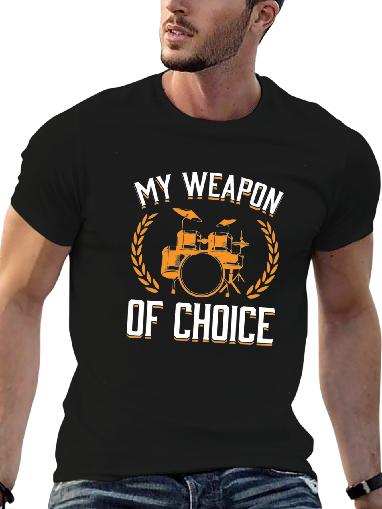 My Weapon of Choice Drum Kit Graphic T-Shirt