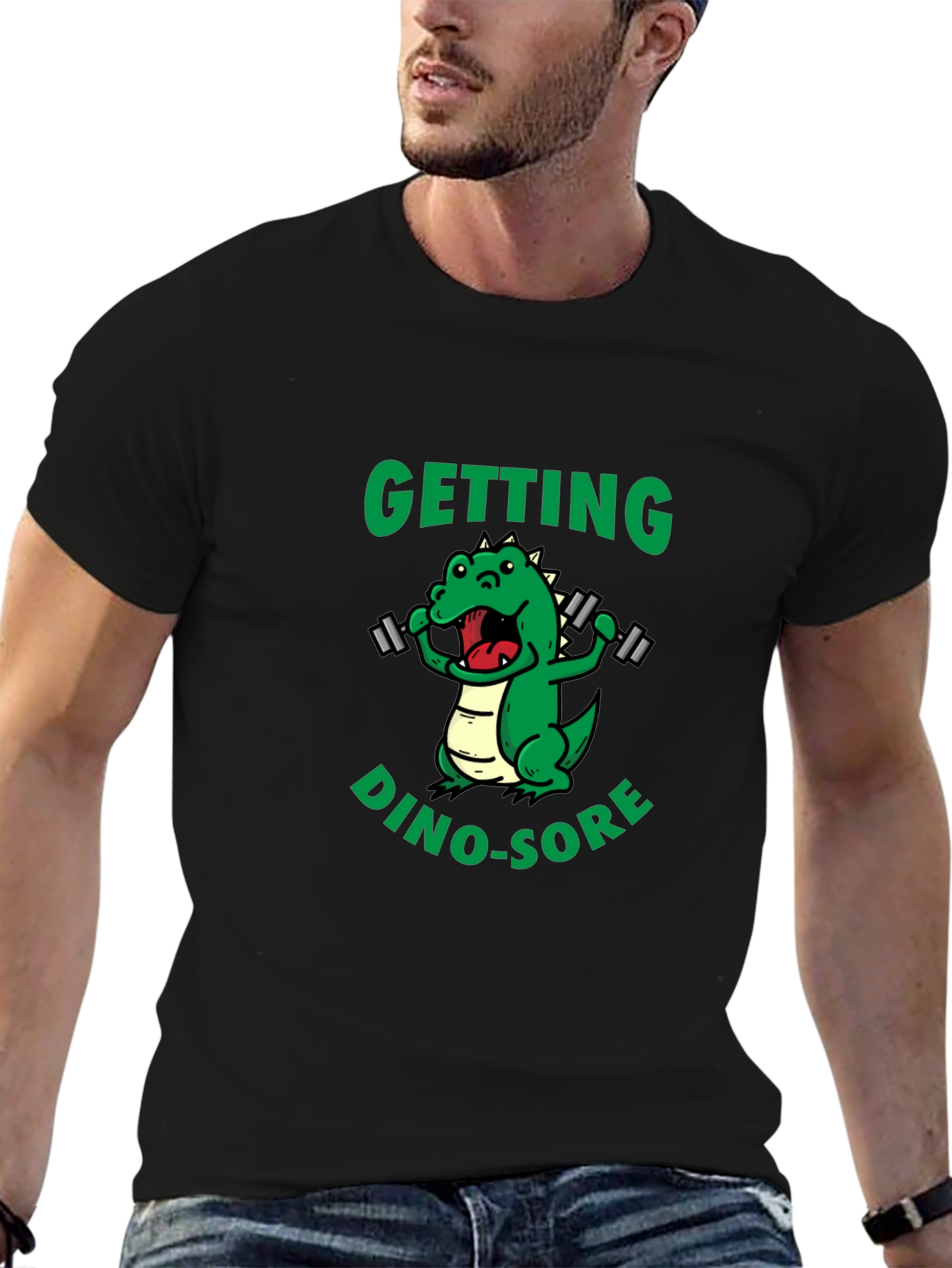 Dino-sore Workout T-Shirt