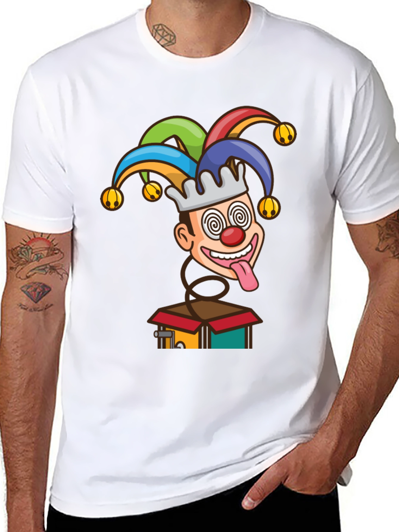 Jack in the Box Jester Graphic Tee
