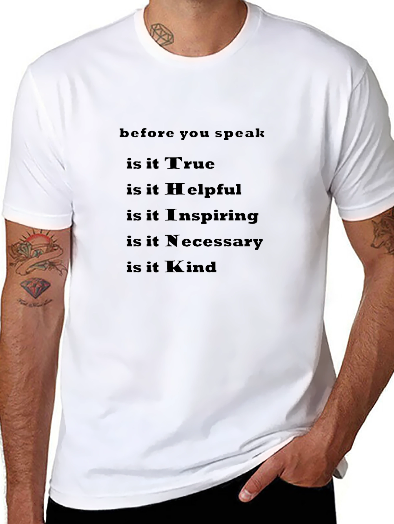 Inspirational T-Shirt - True Helpful Kind
