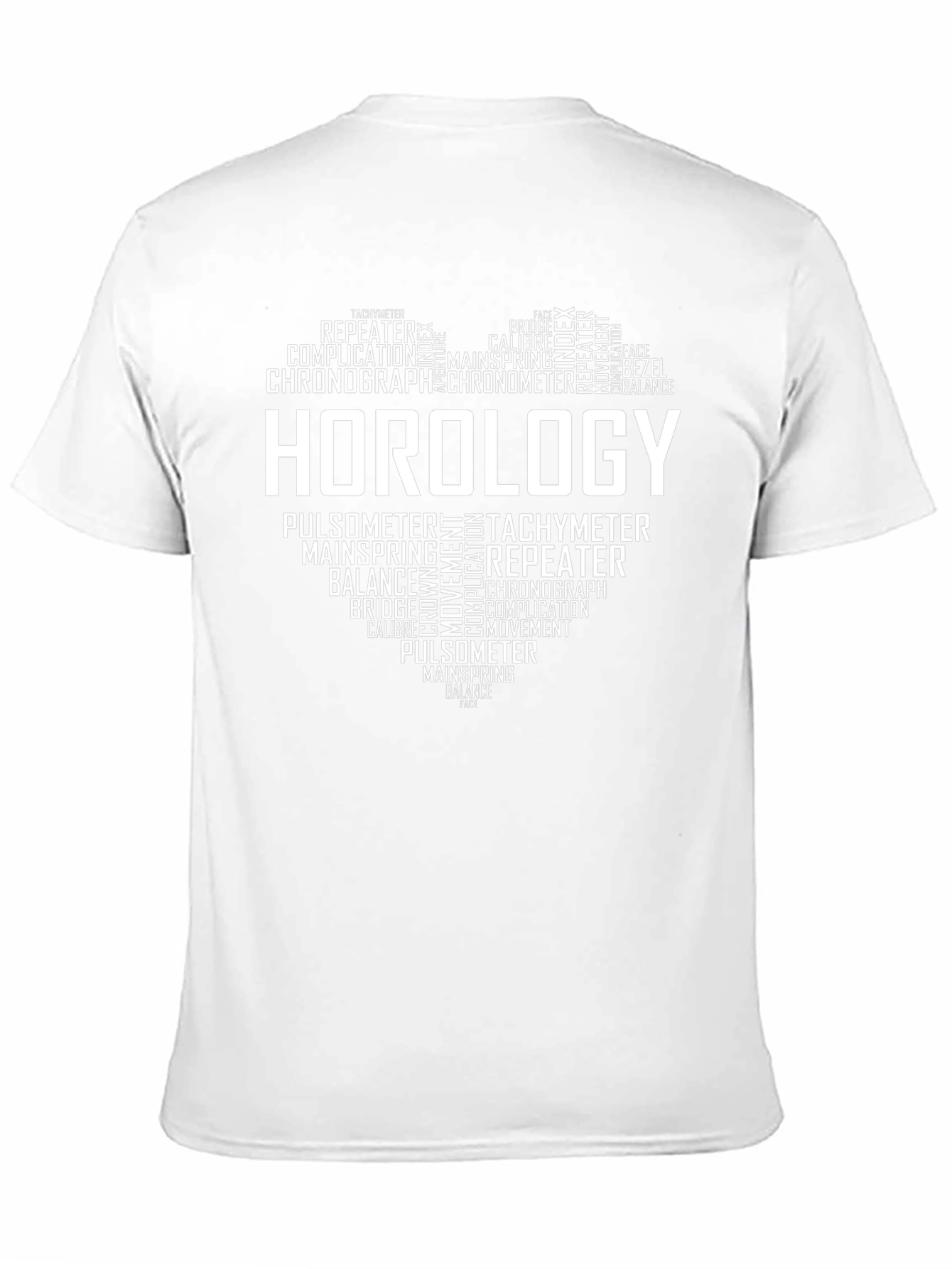 Horology Heart T-Shirt - Watch Lover Tee