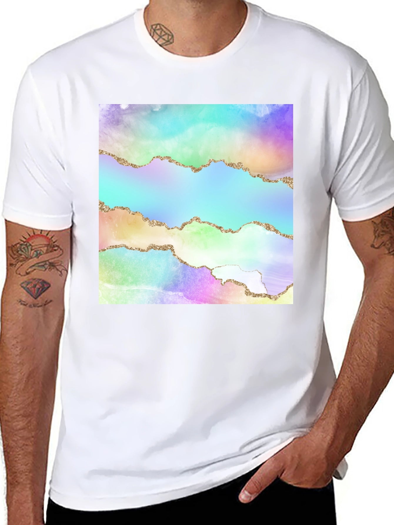 Pastel Marble T-Shirt