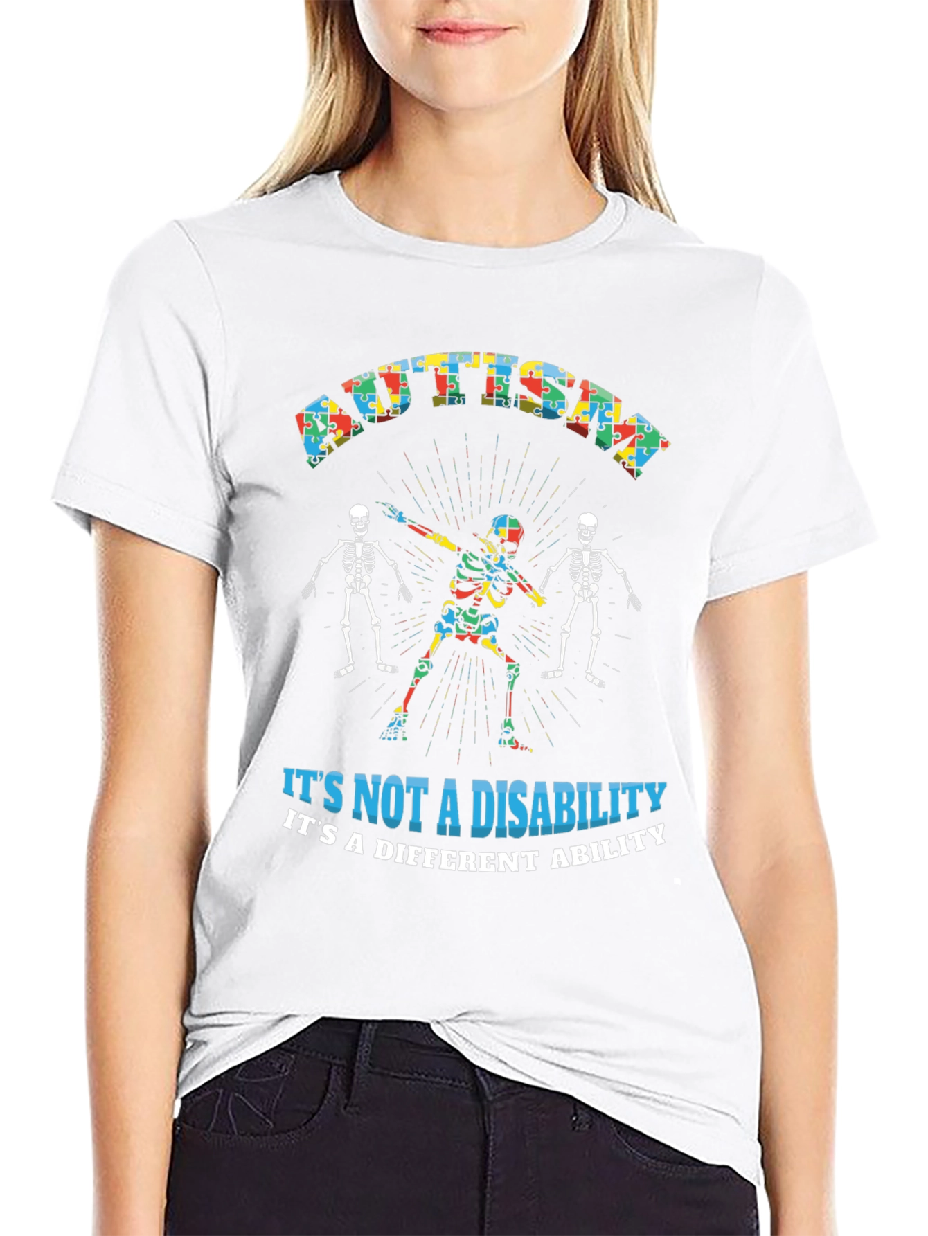 Autism Awareness T-Shirt - Different Ability