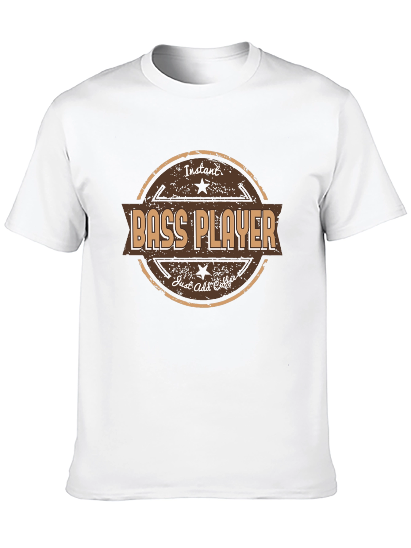 Instant Bass Player - Add Coffee T-Shirt