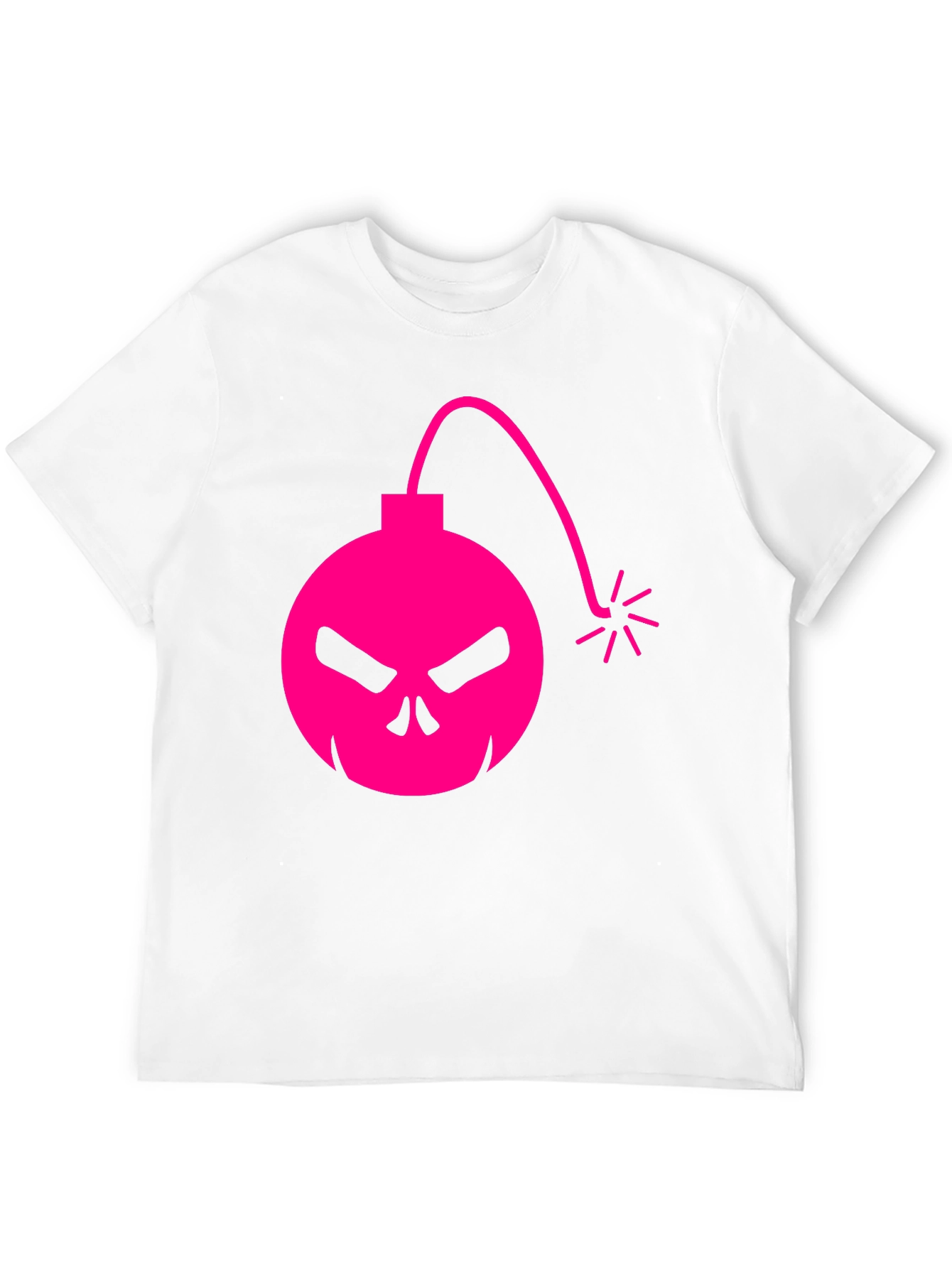 Skull Bomb Graphic Tee - Edgy Style