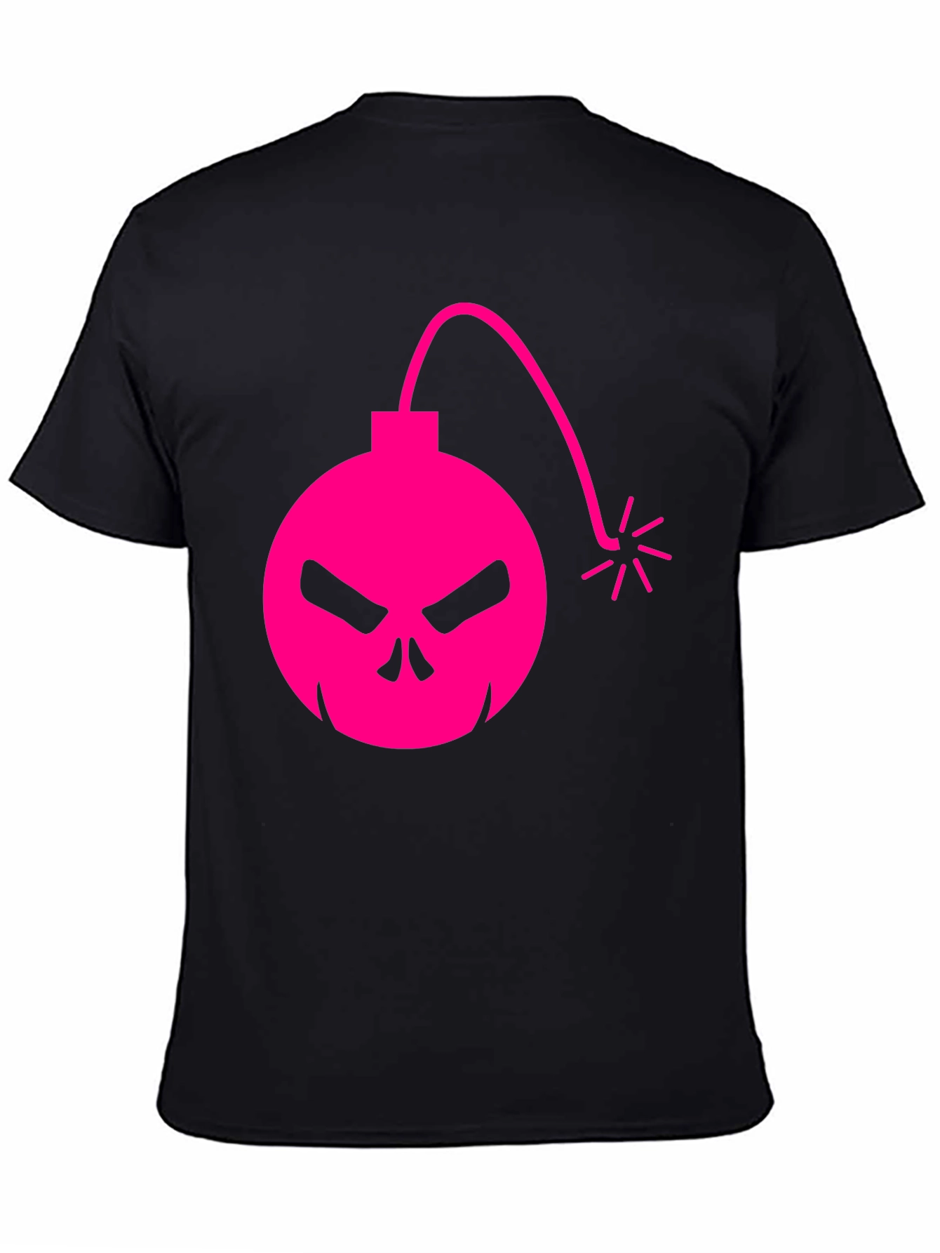 Skull Bomb Graphic Tee - Edgy Style