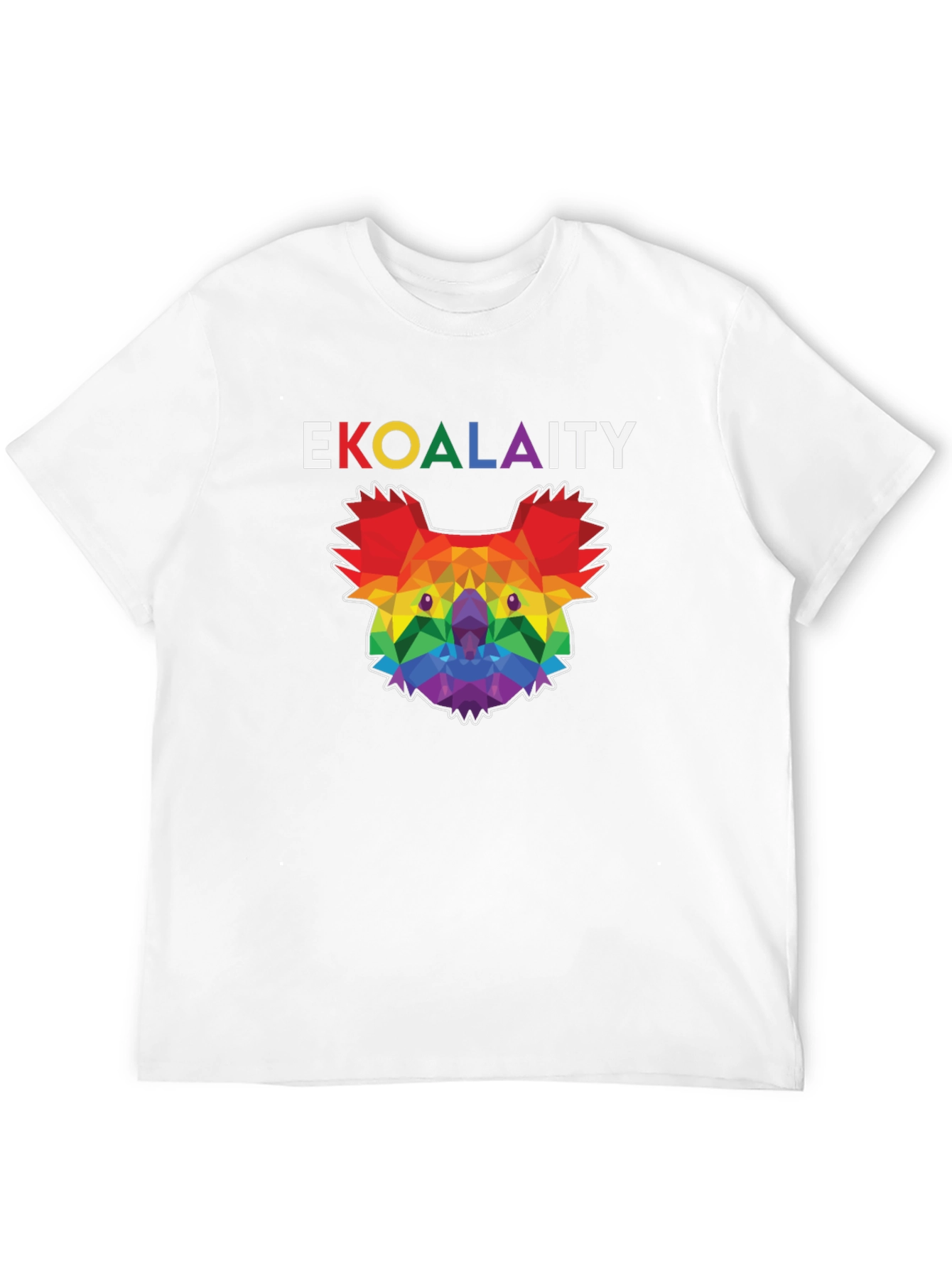 EKOALAITY Pride Rainbow Graphic Tee
