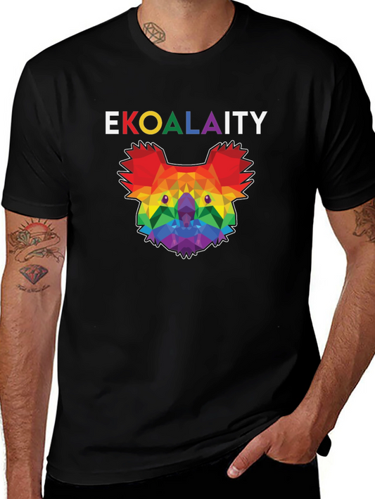 EKOALAITY Pride Rainbow Graphic Tee