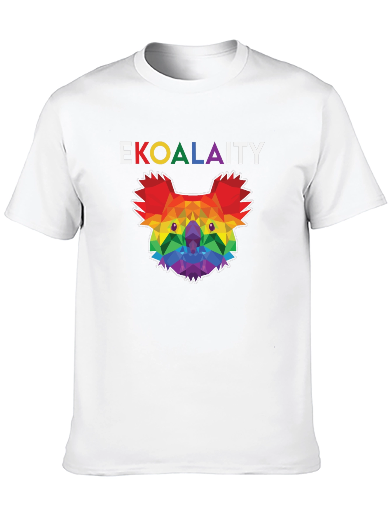 EKOALAITY Pride Rainbow Graphic Tee