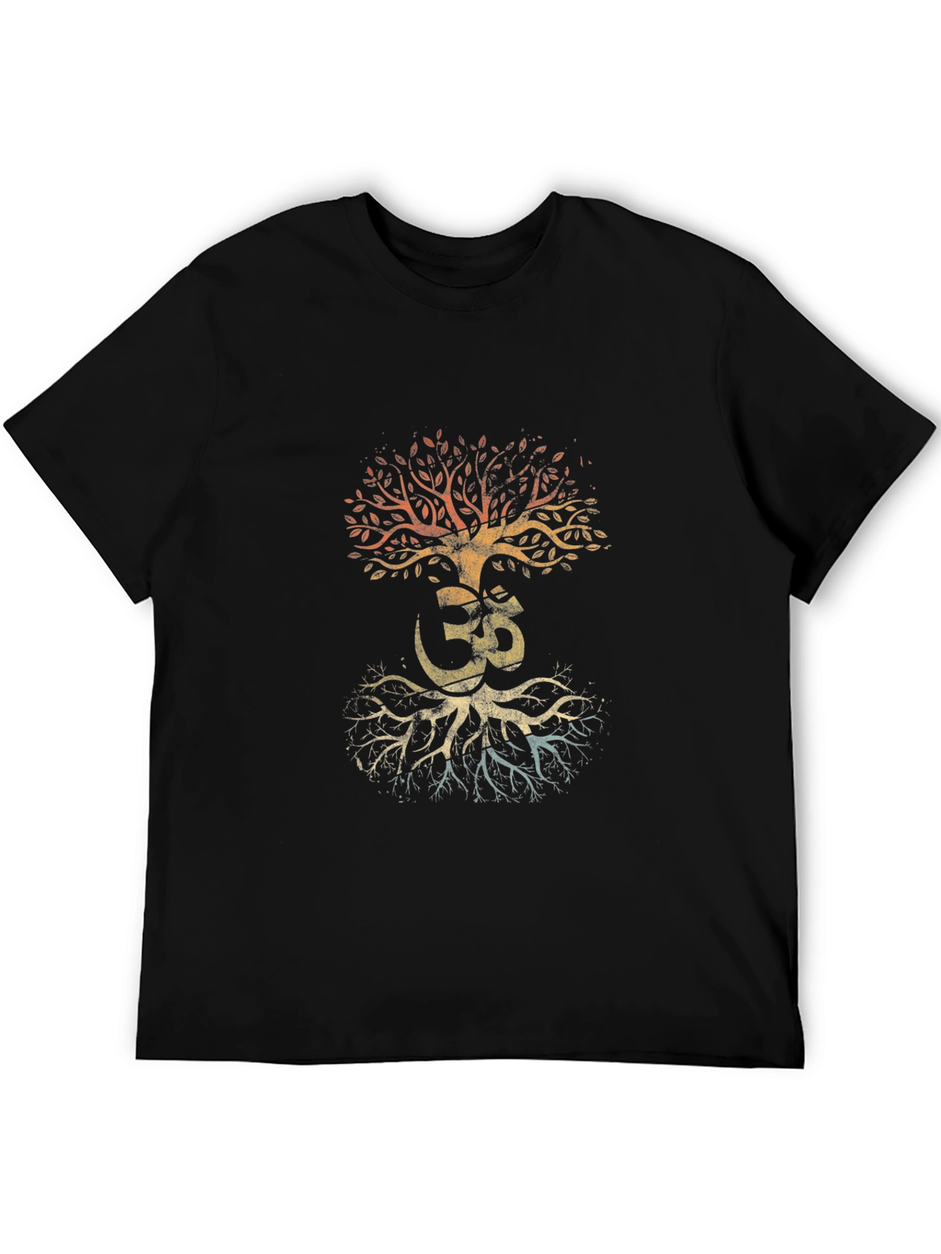 Tree of Life Om Symbol Graphic T-Shirt