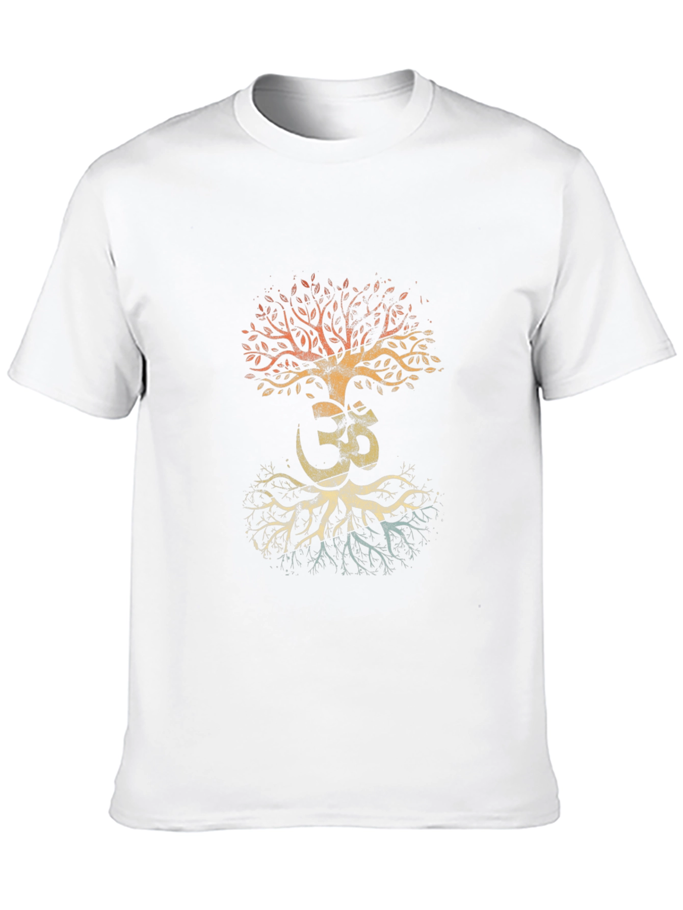 Tree of Life Om Symbol Graphic T-Shirt