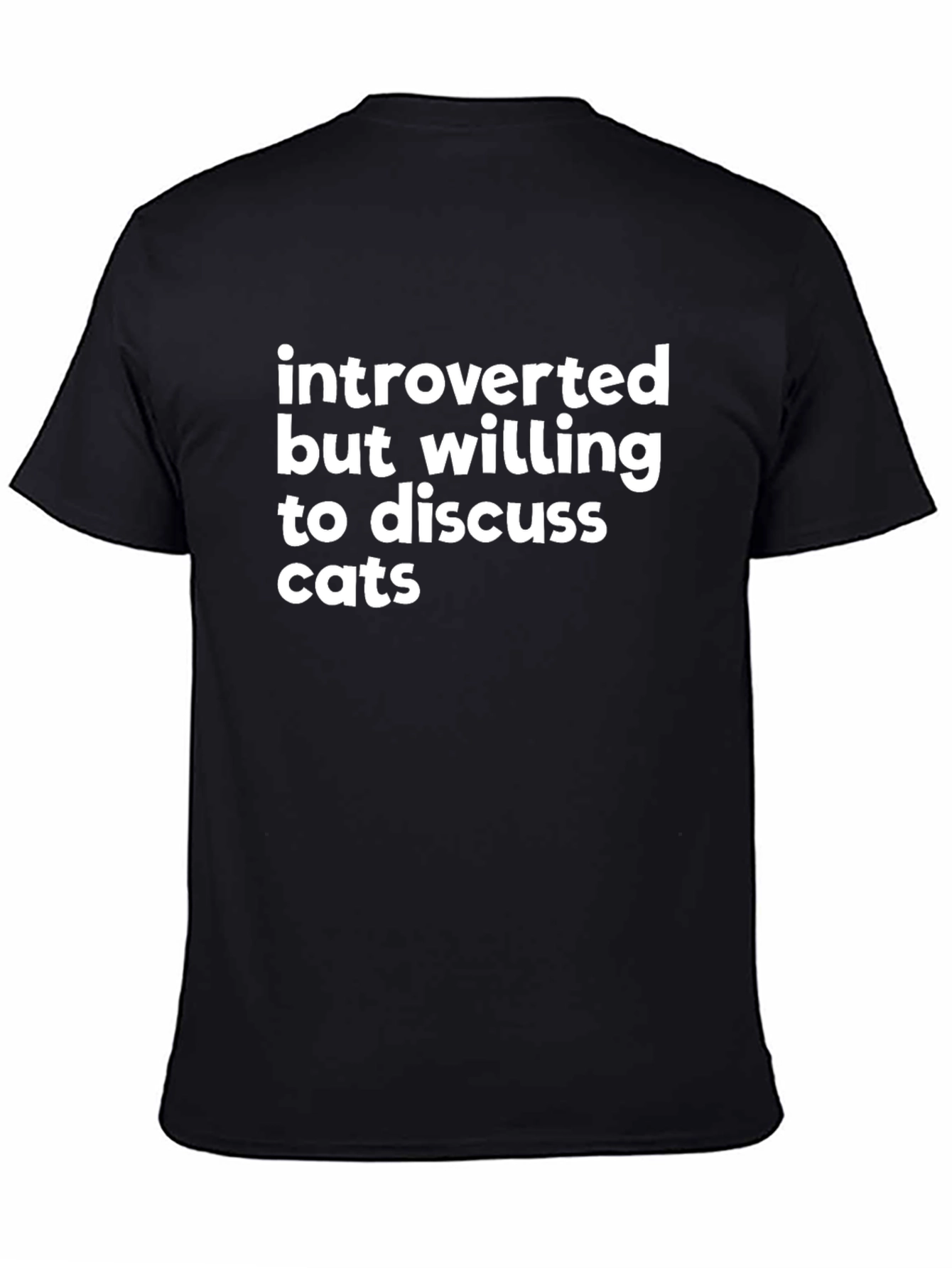 Introverted Cat Lover T-Shirt