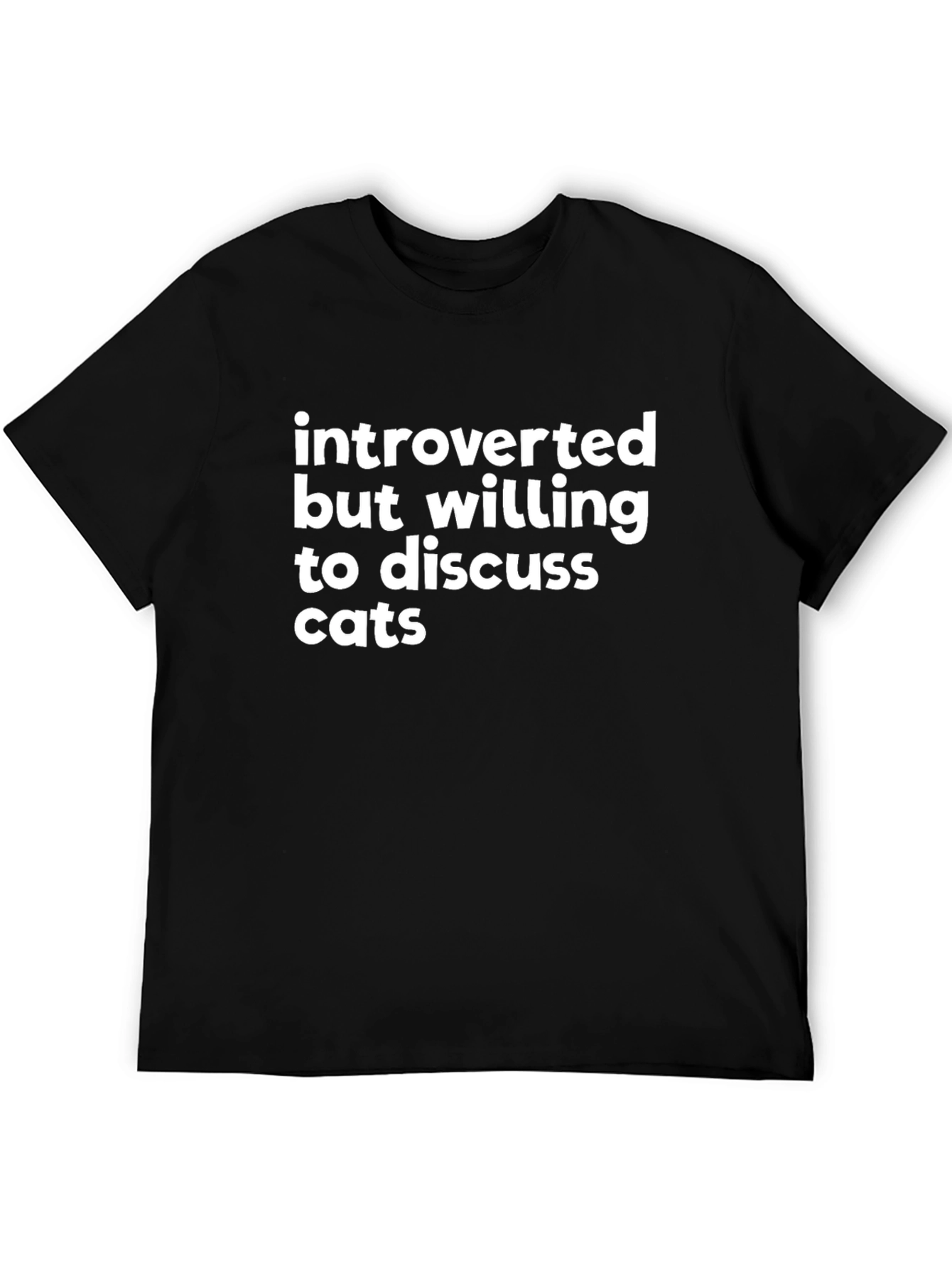 Introverted Cat Lover T-Shirt