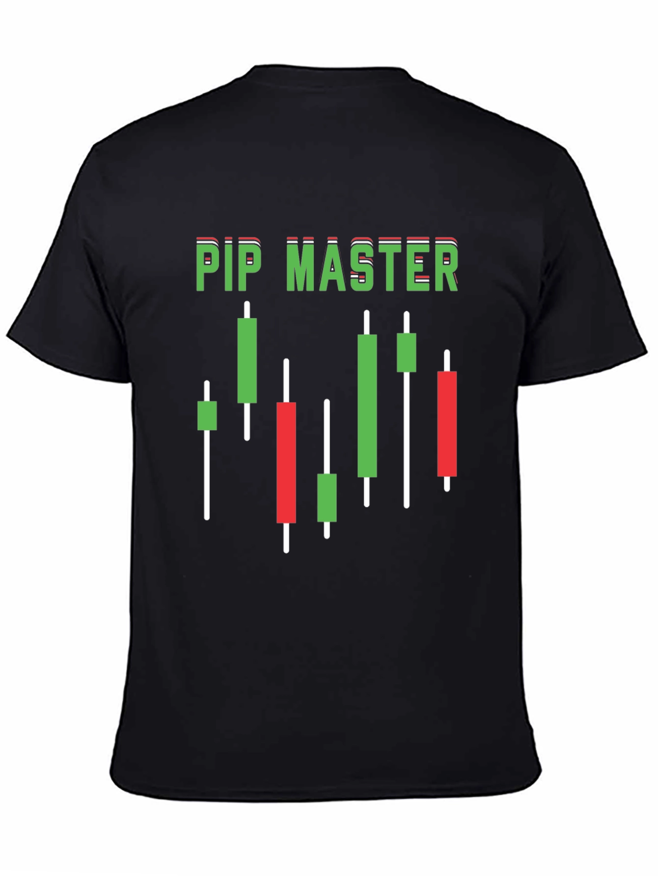 Pip Master T-Shirt Forex Trading Candlestick Charts