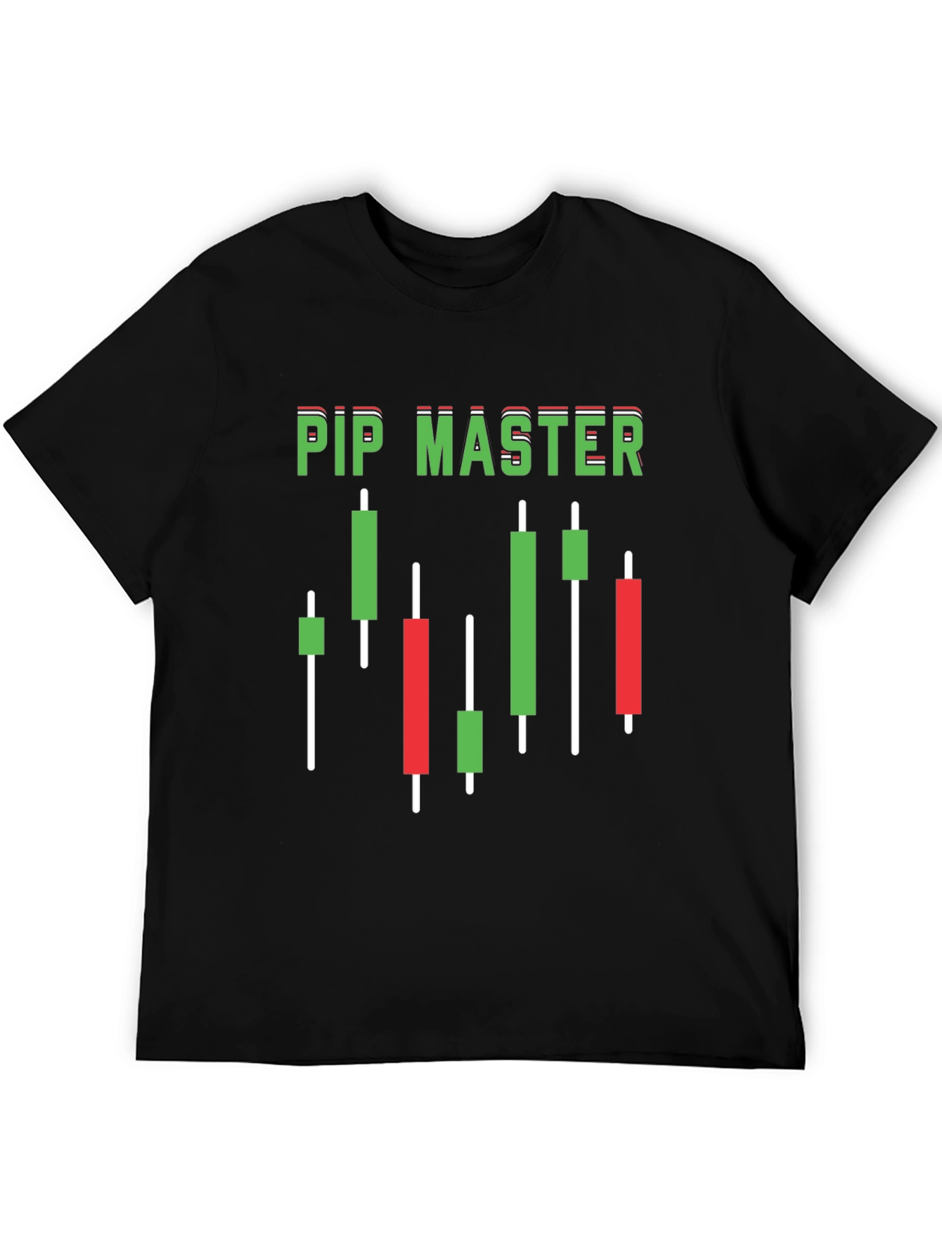 Pip Master T-Shirt Forex Trading Candlestick Charts