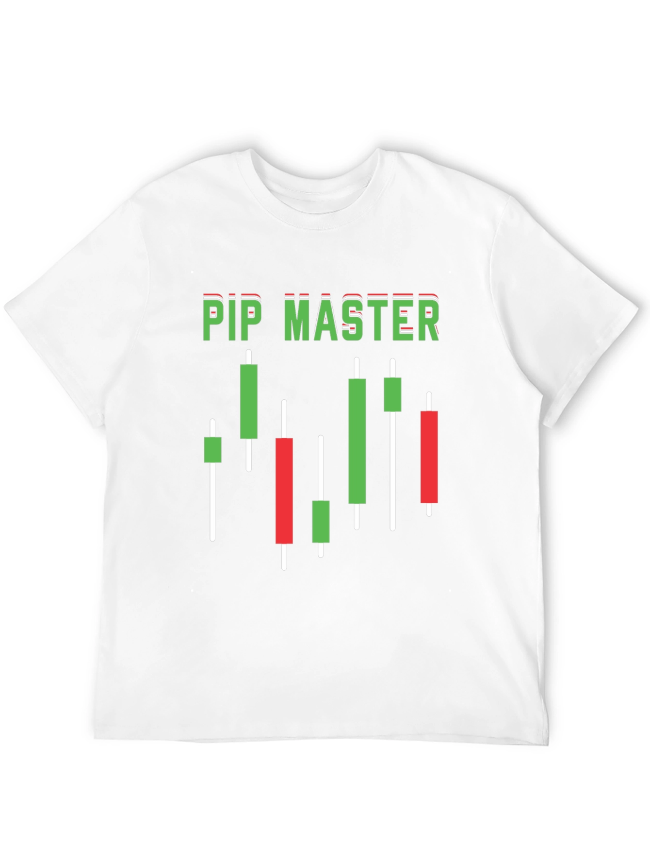 Pip Master T-Shirt Forex Trading Candlestick Charts