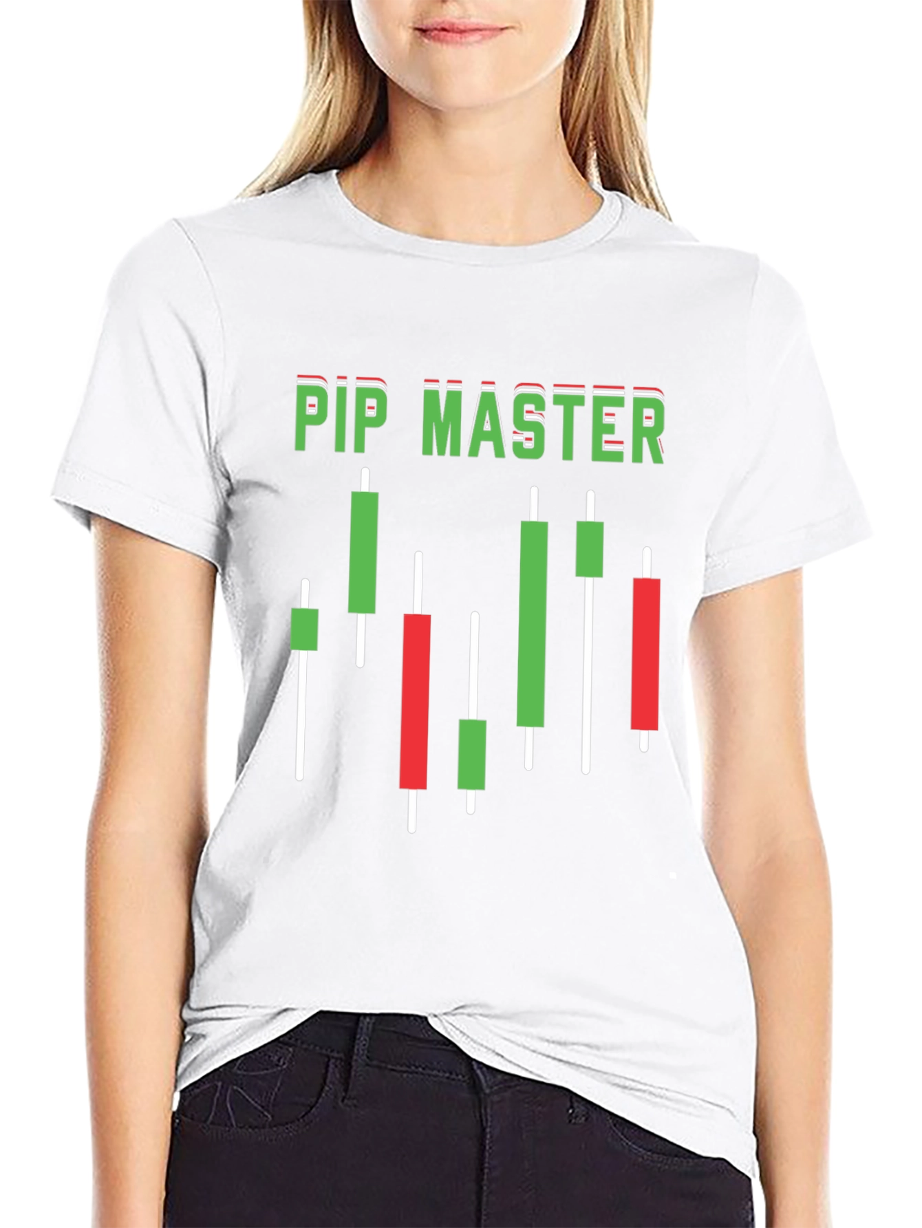 Pip Master T-Shirt Forex Trading Candlestick Charts