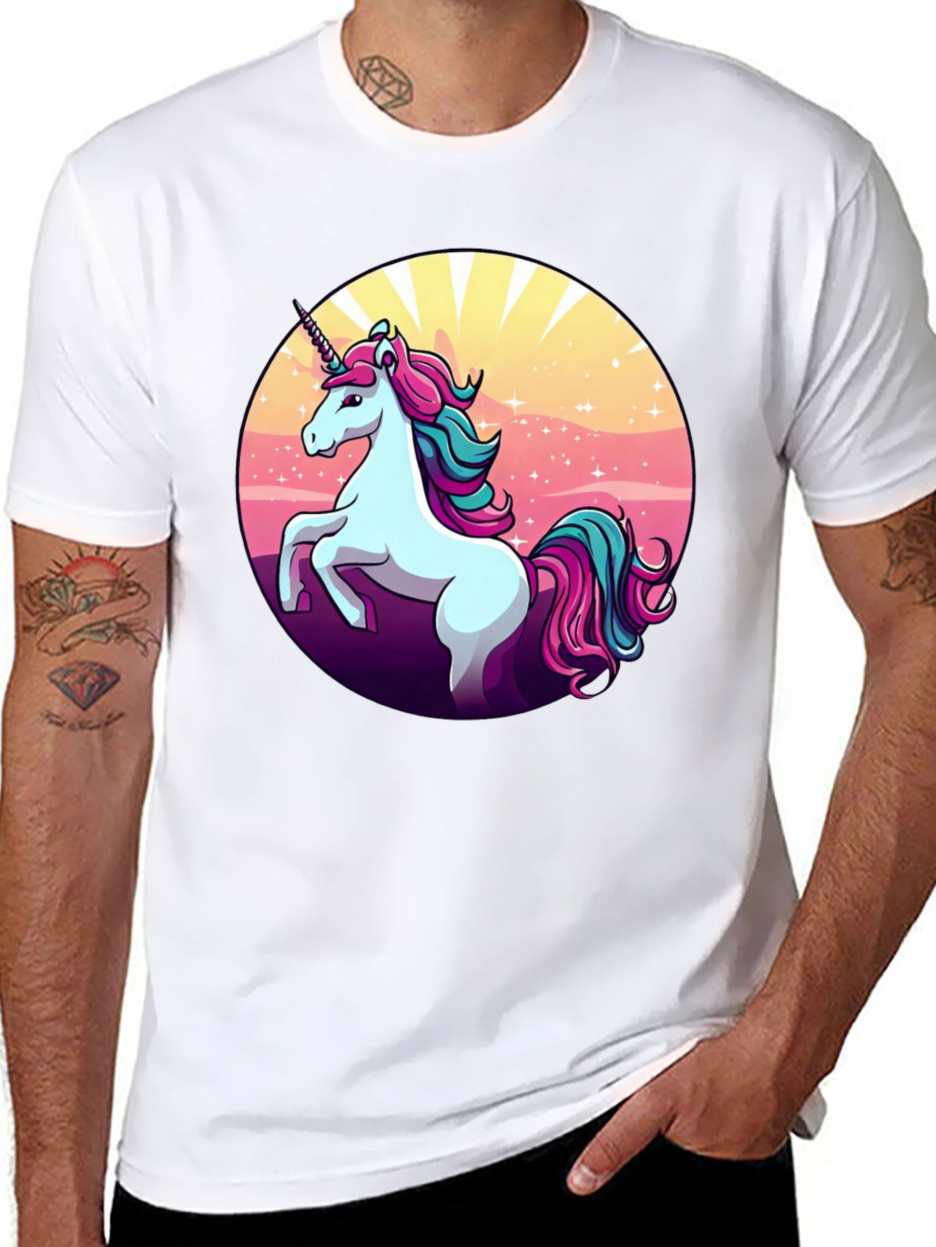 Unicorn Graphic Tee - Magical Style!