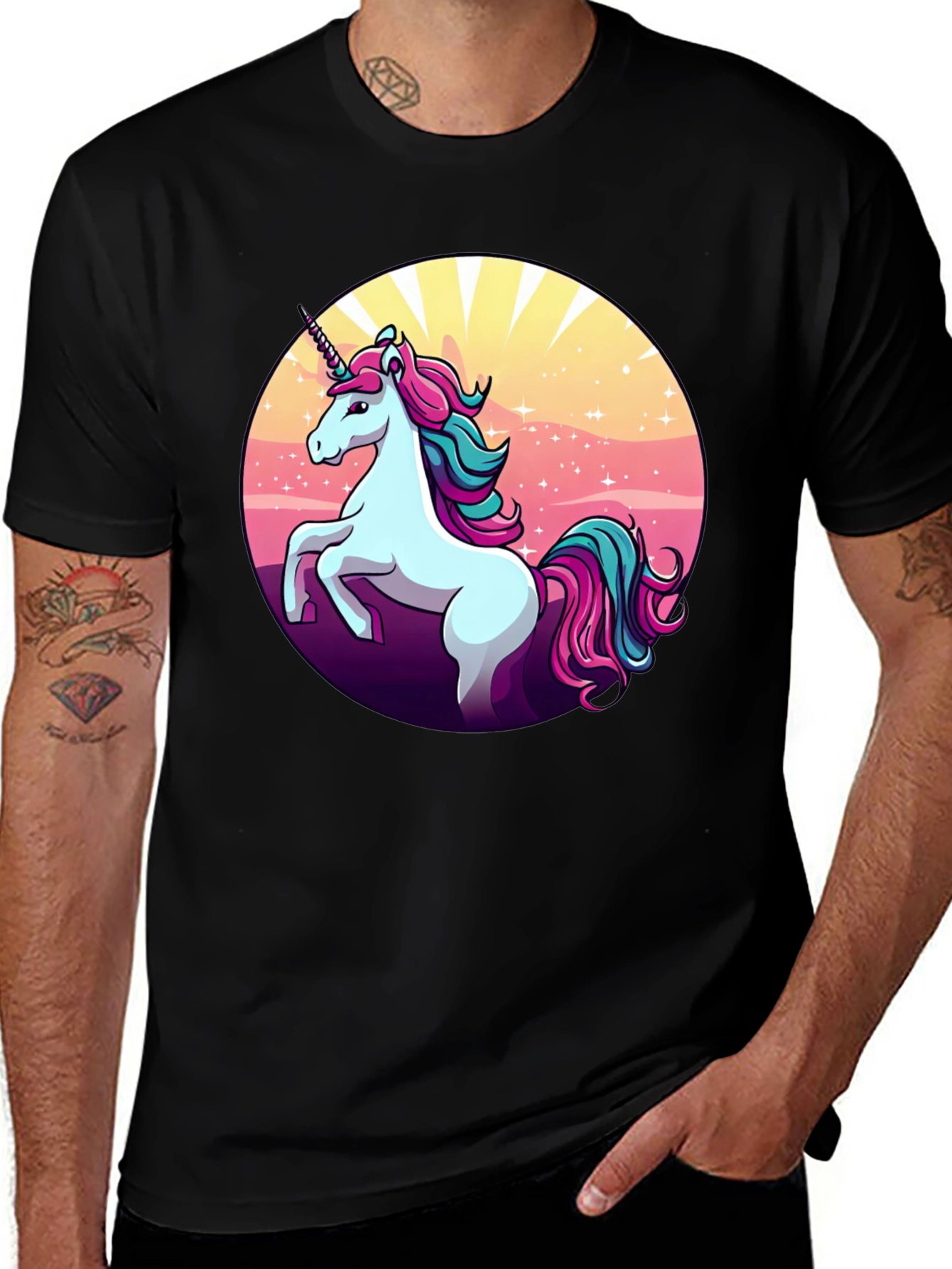 Unicorn Graphic Tee - Magical Style!