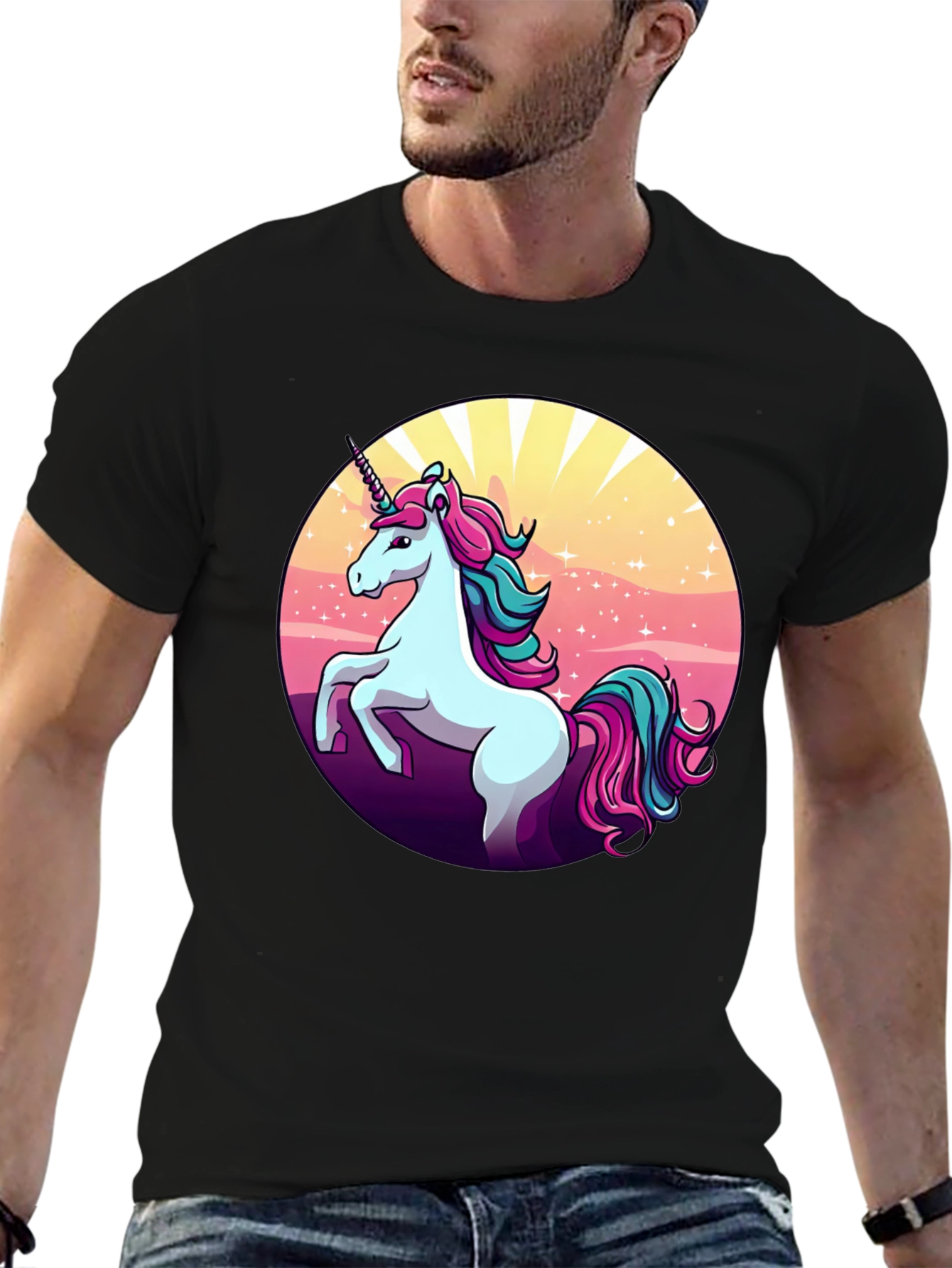 Unicorn Graphic Tee - Magical Style!