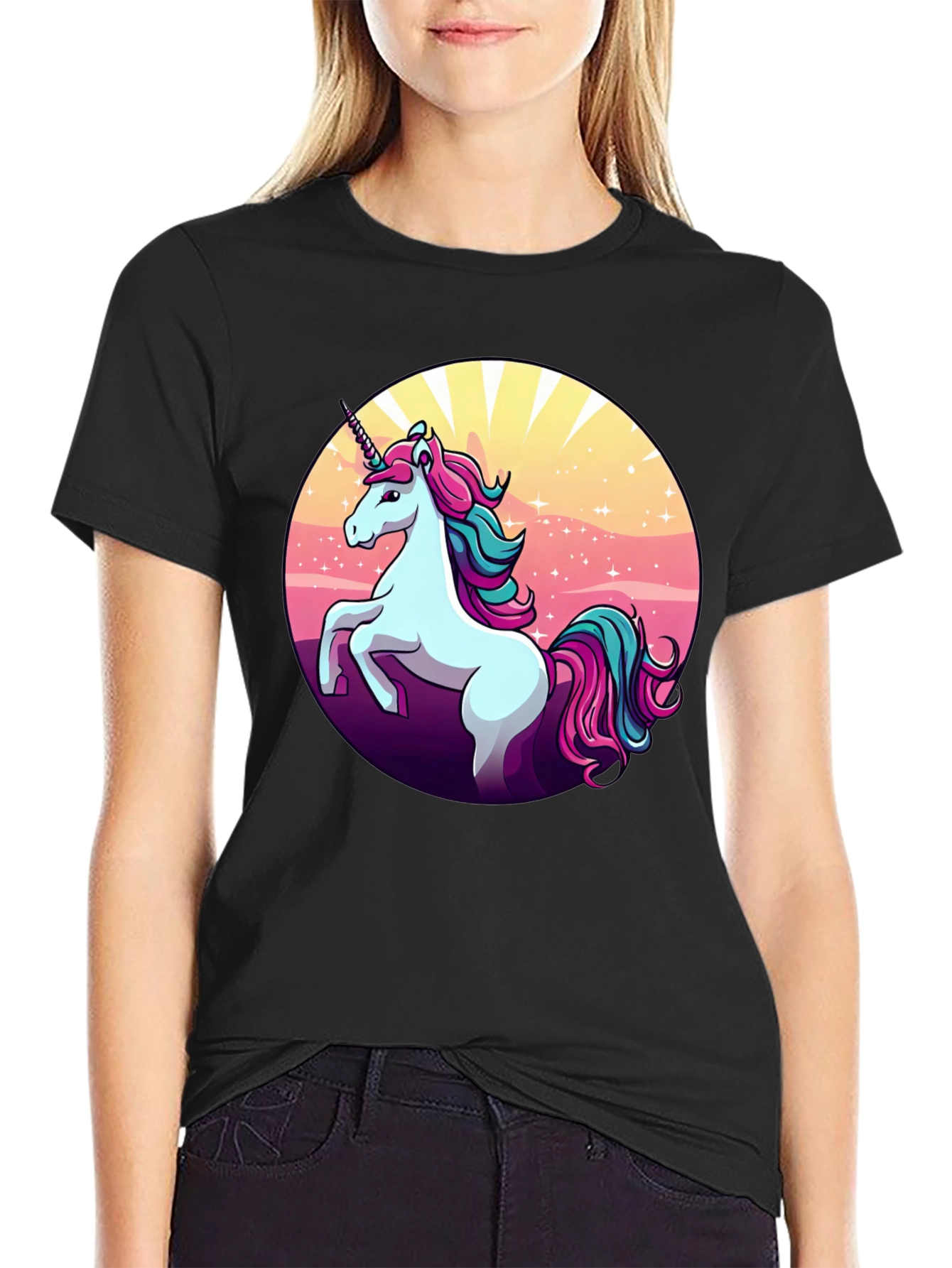Unicorn Graphic Tee - Magical Style!