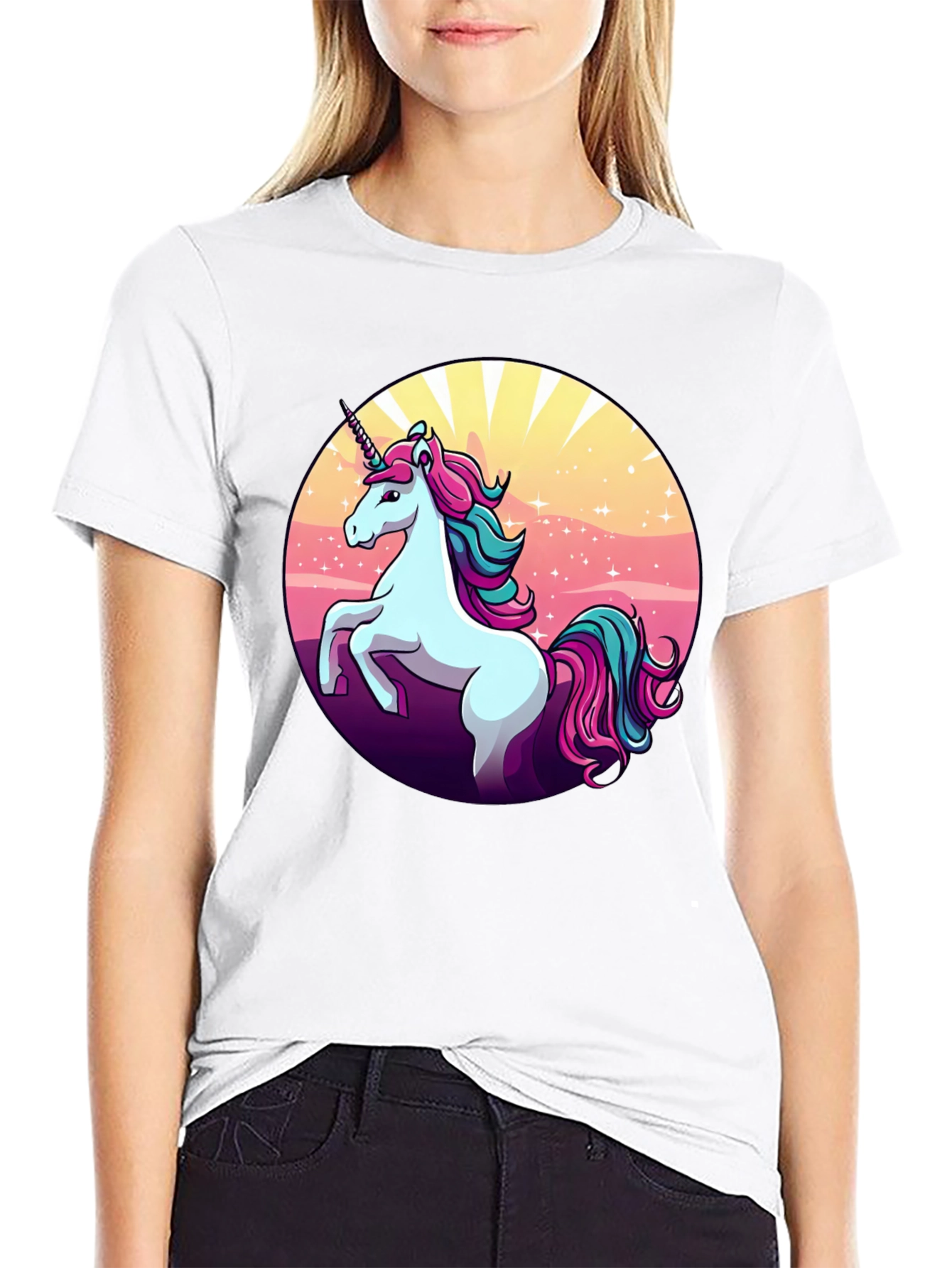 Unicorn Graphic Tee - Magical Style!