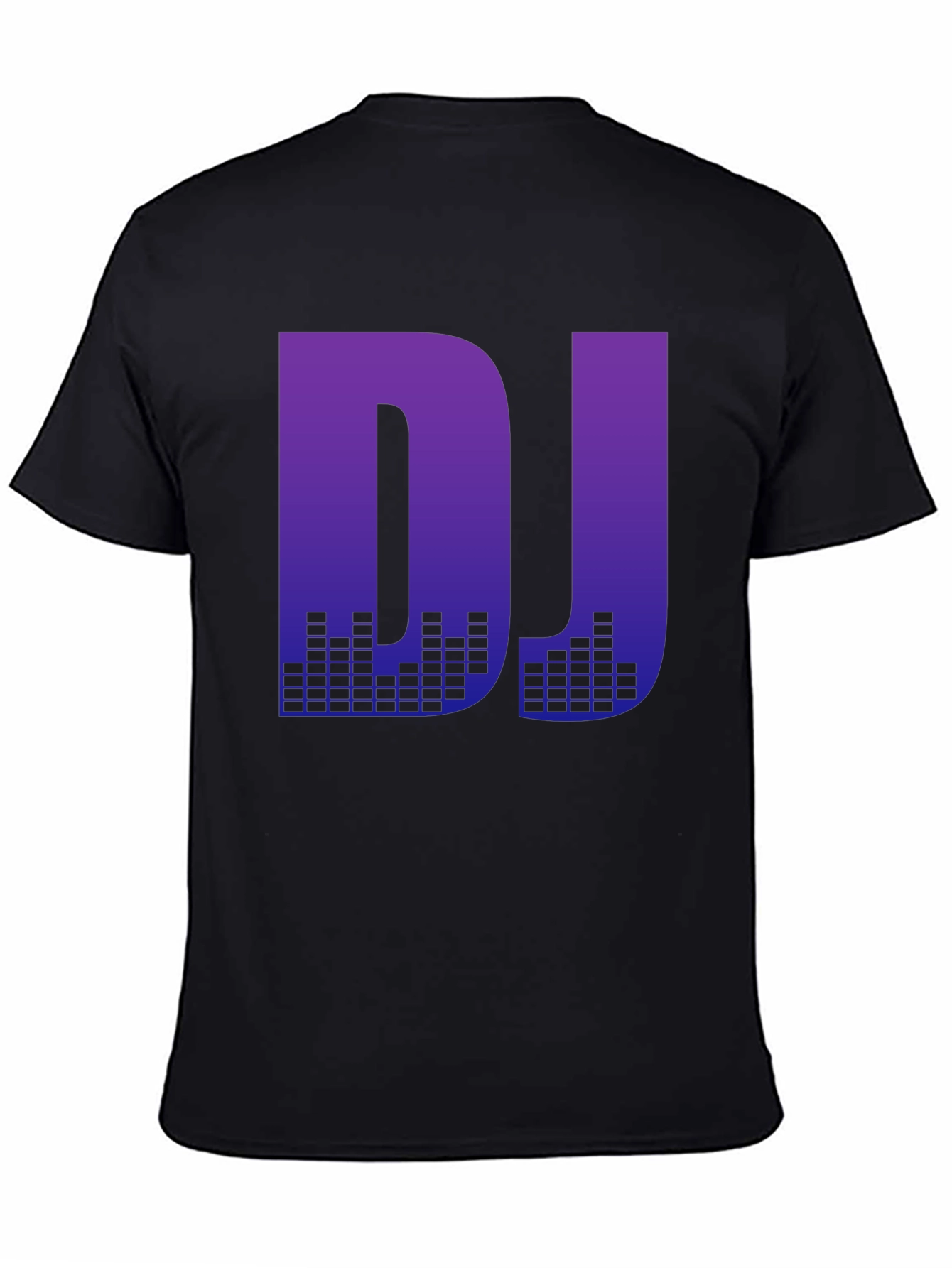 DJ Music Graphic T-Shirt - Black