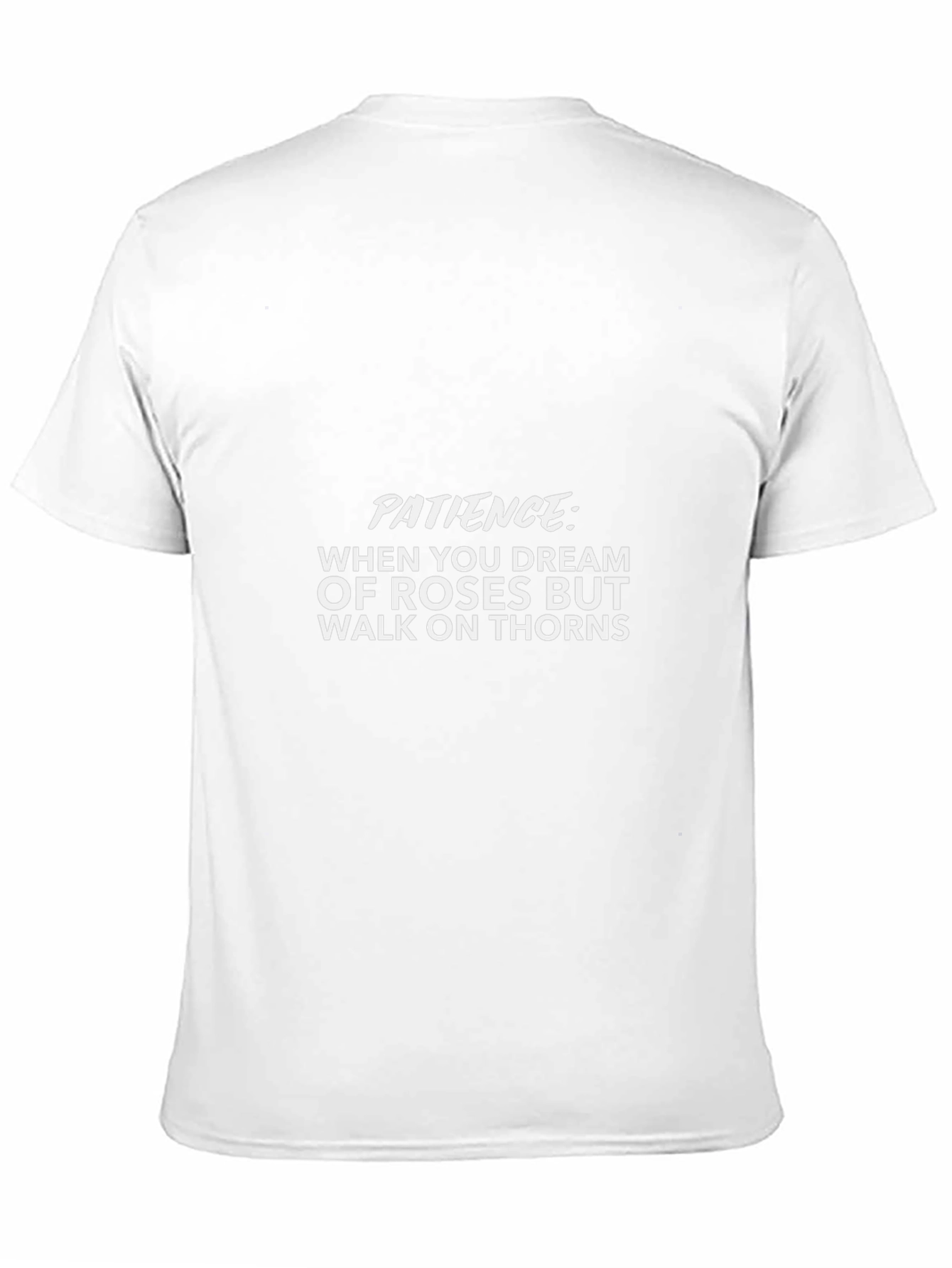 Patience Roses Thorns Graphic Tee