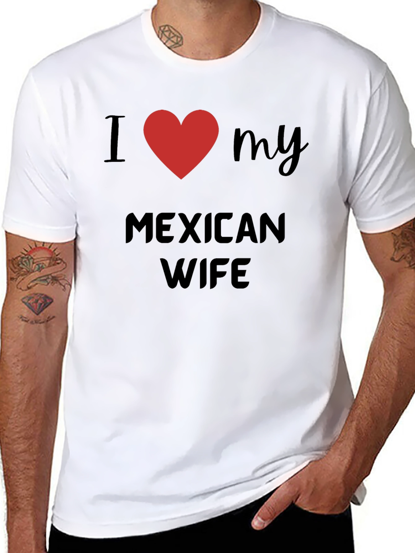 I Heart My Mexican Wife T-Shirt