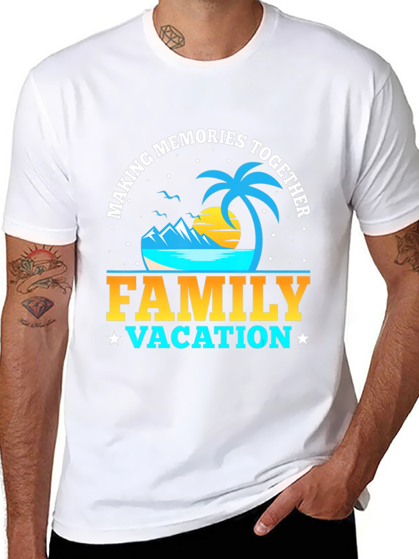 Family Vacation Memories Graphic Tee