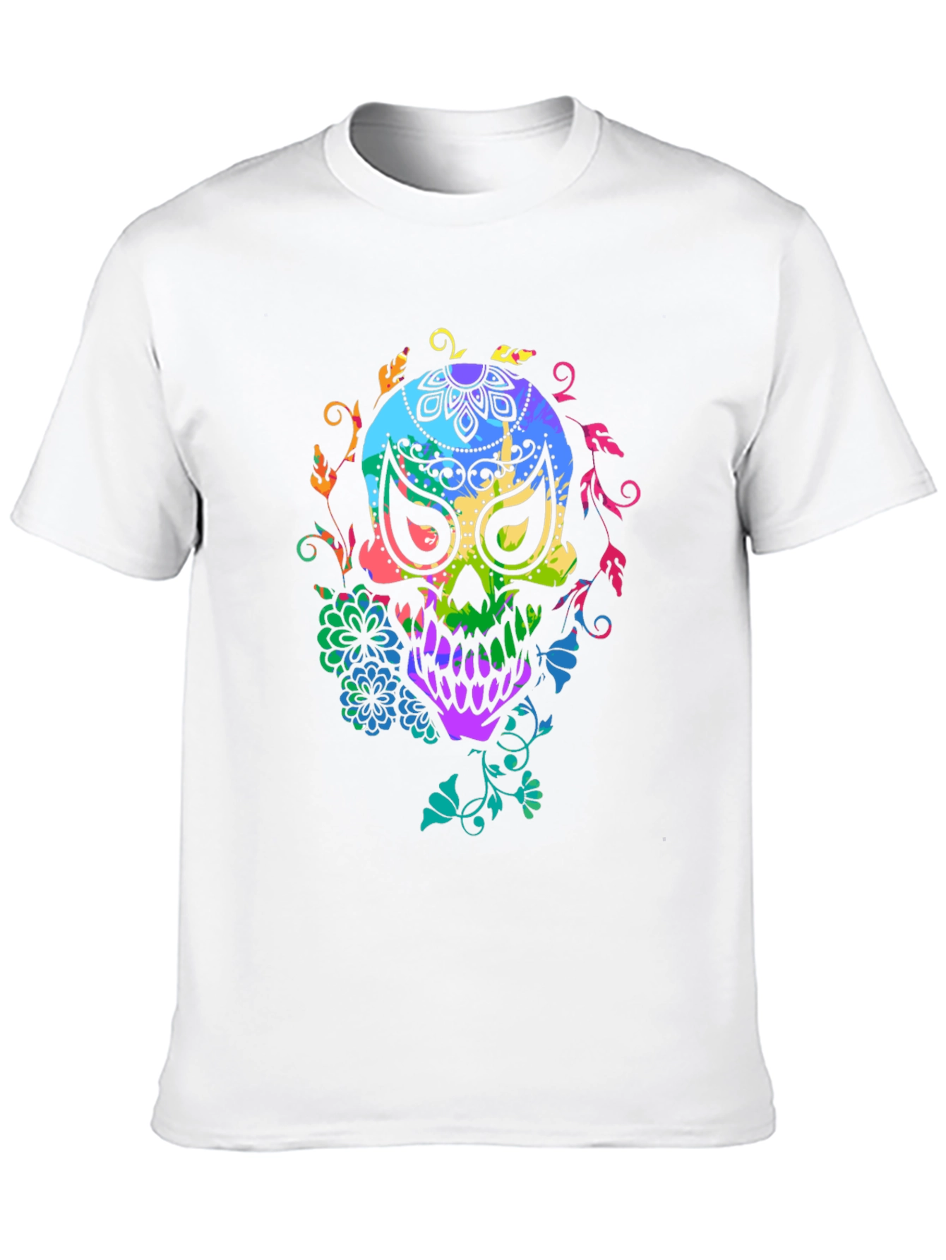 Colorful Sugar Skull T-Shirt