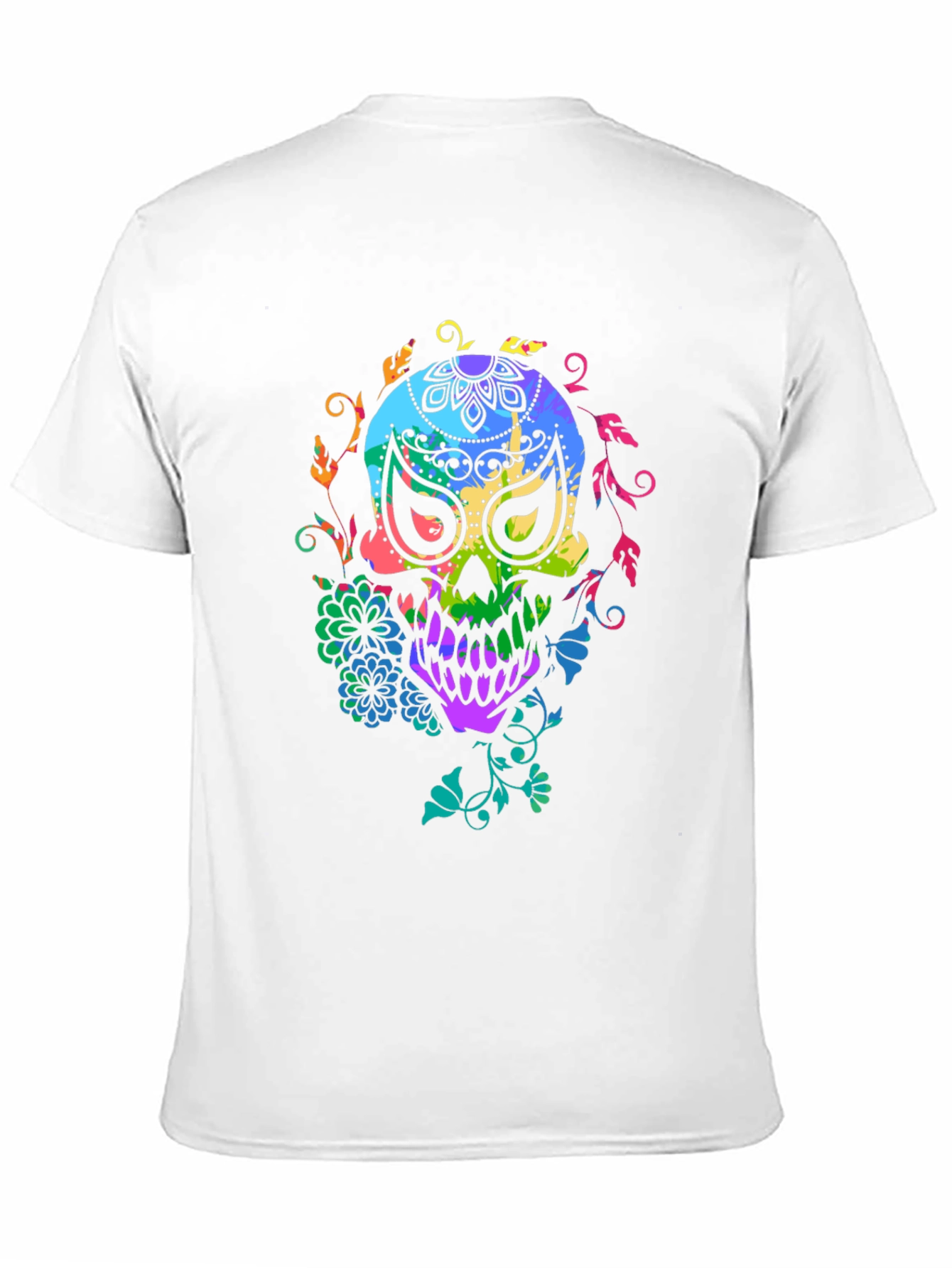Colorful Sugar Skull T-Shirt