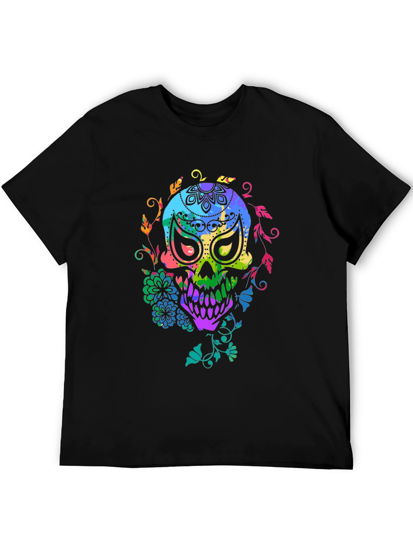 Colorful Sugar Skull T-Shirt