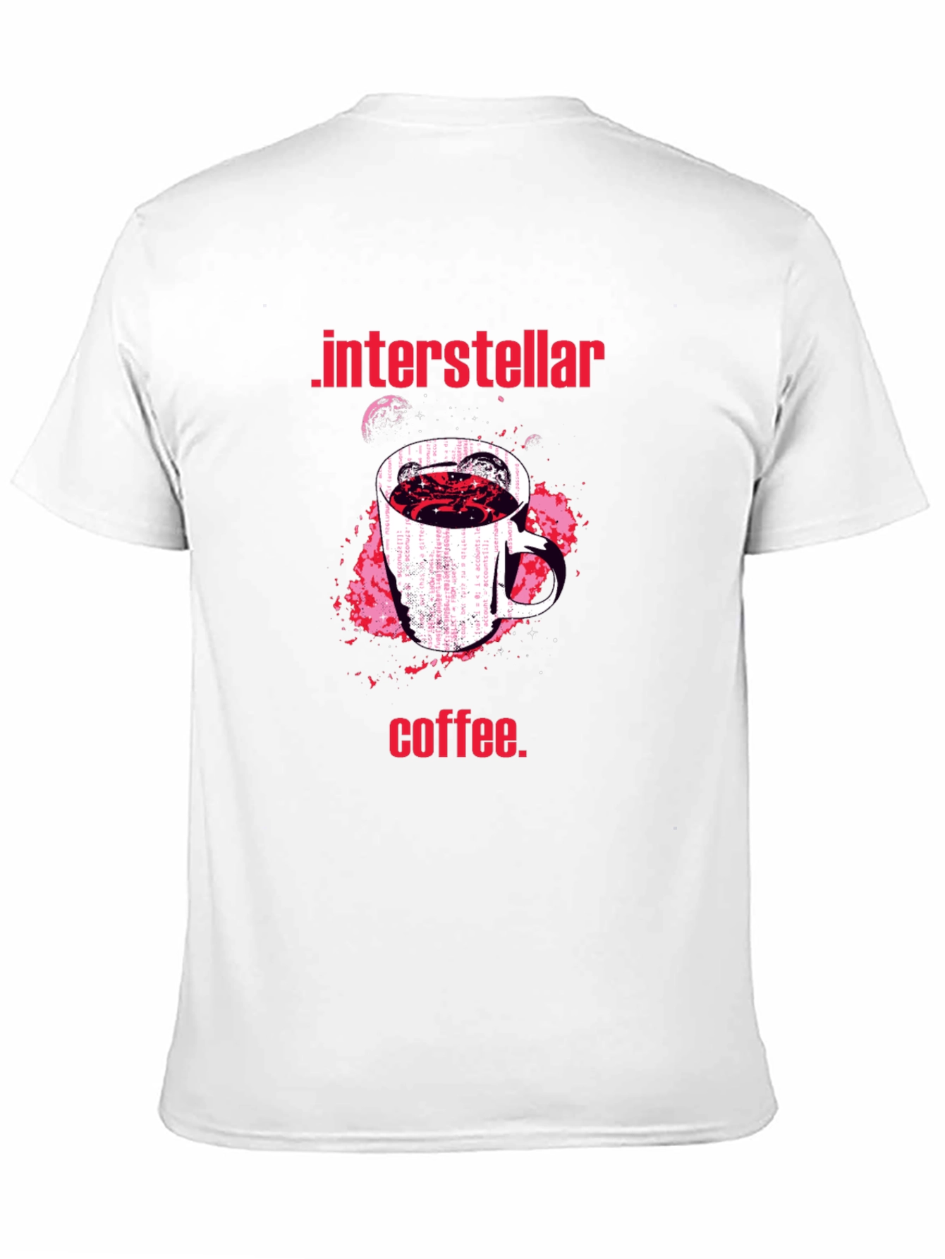 Interstellar Coffee Graphic T-Shirt