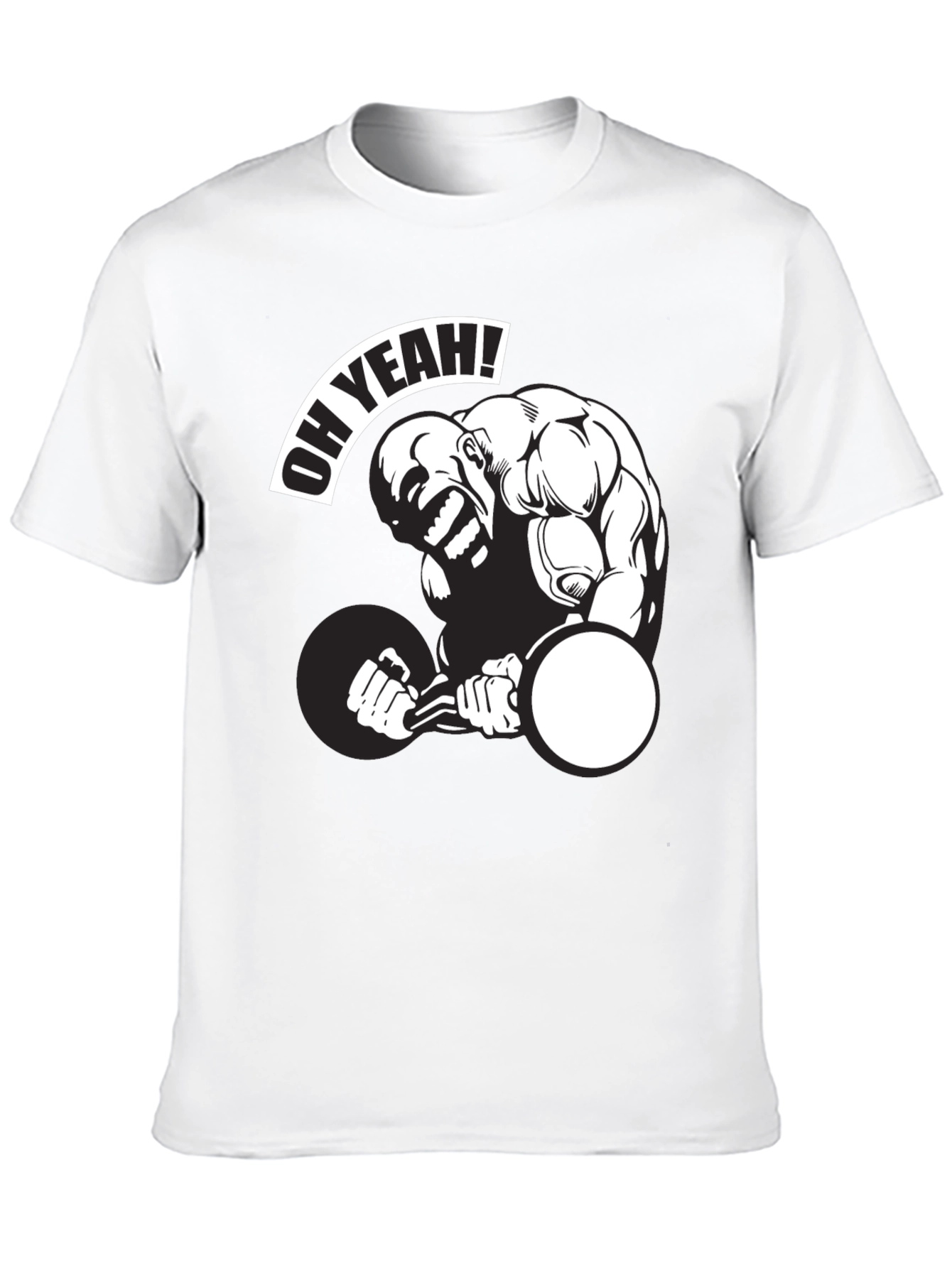 Oh Yeah Weightlifting Graphic T-Shirt