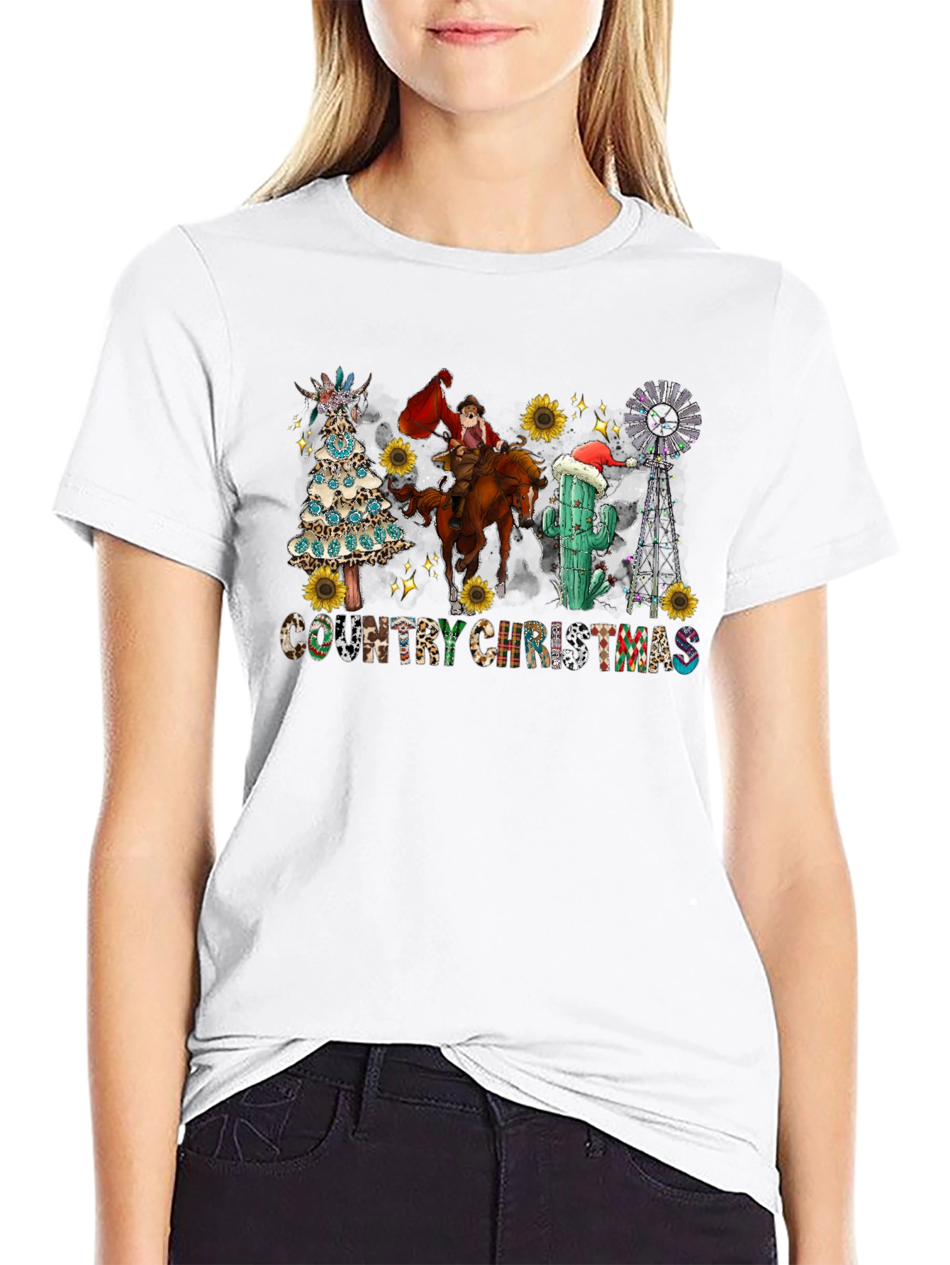 Country Christmas Graphic Tee
