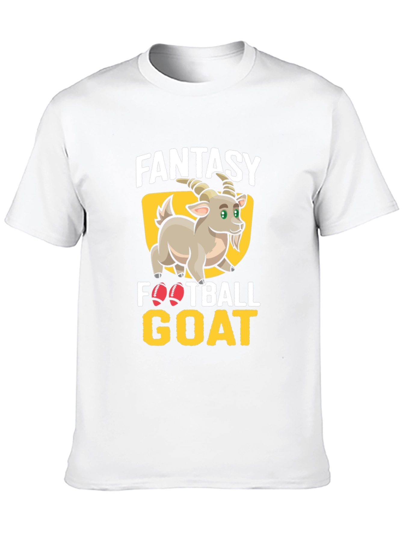 Fantasy Football GOAT T-Shirt - Black