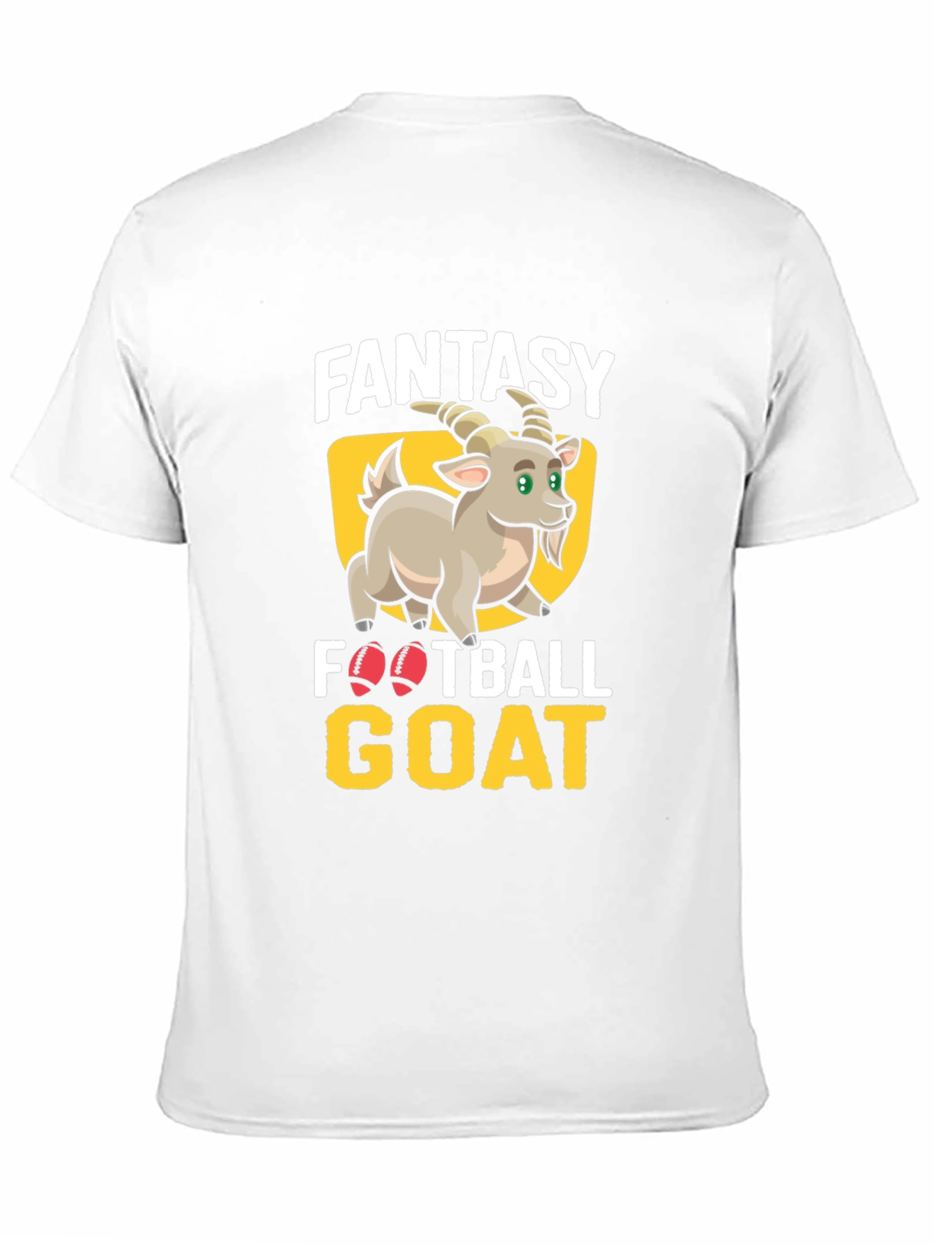 Fantasy Football GOAT T-Shirt - Black