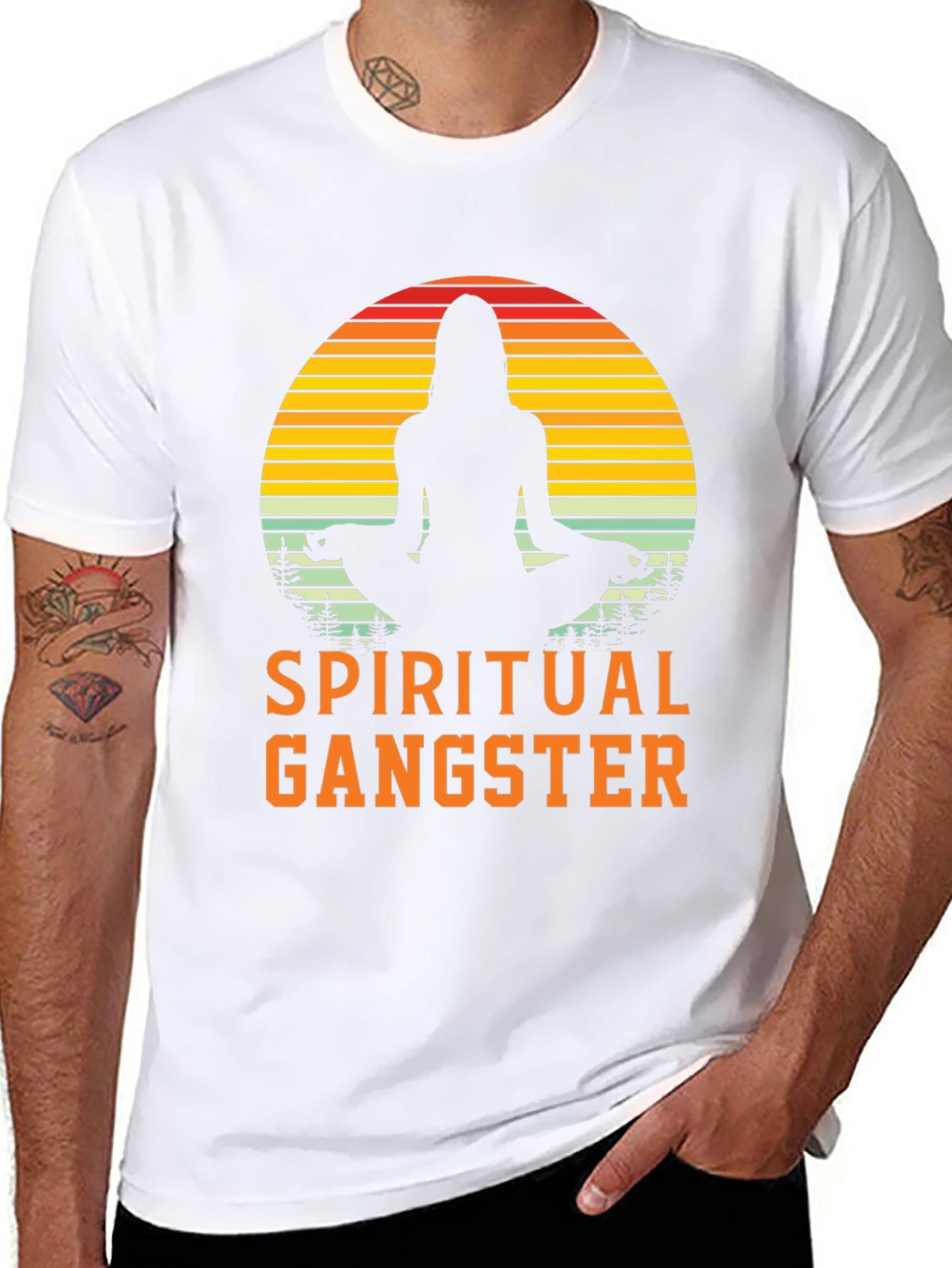 Spiritual Gangster Graphic Tee - Relaxed Fit