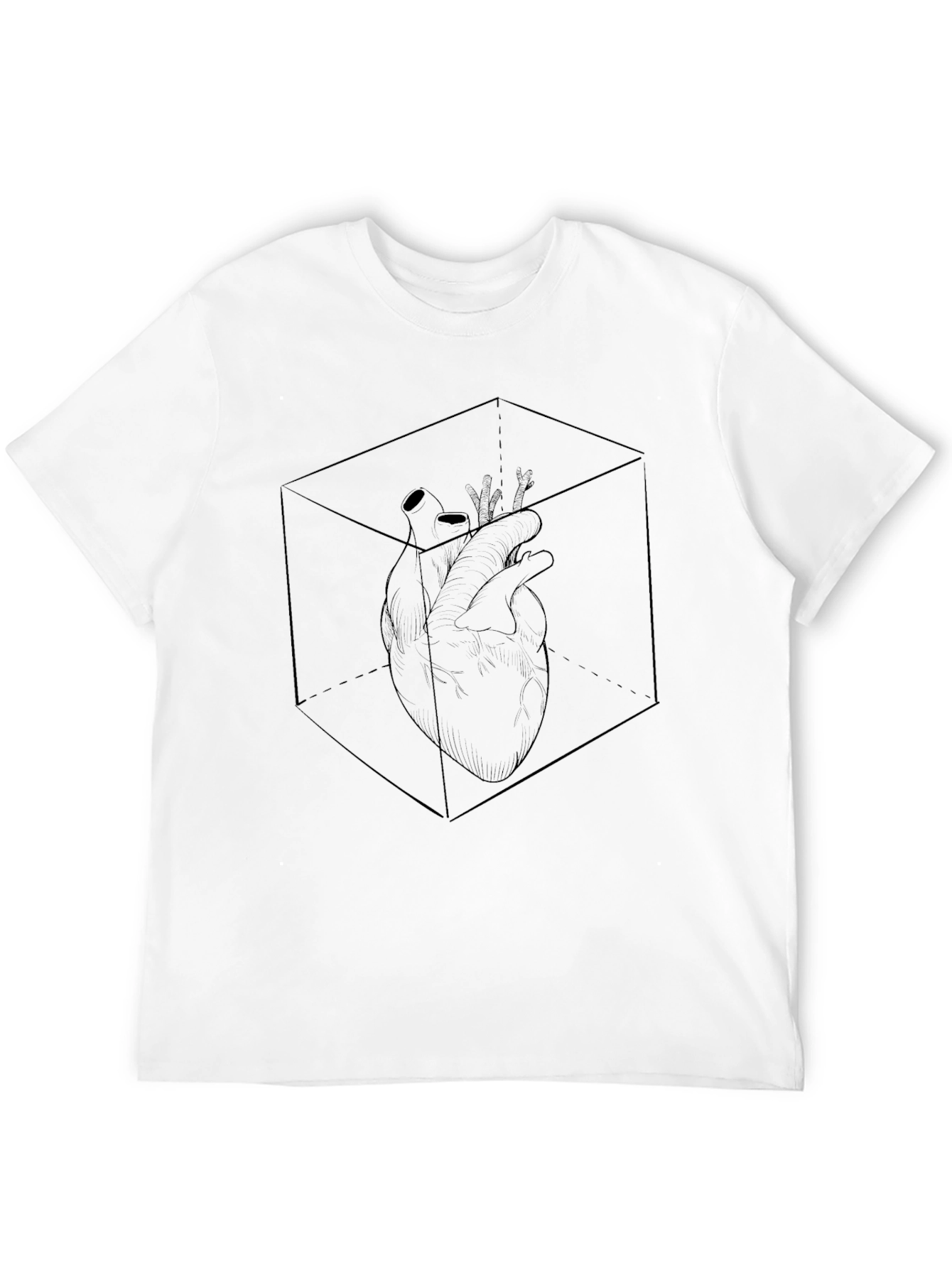 Heart in a Box Graphic T-Shirt