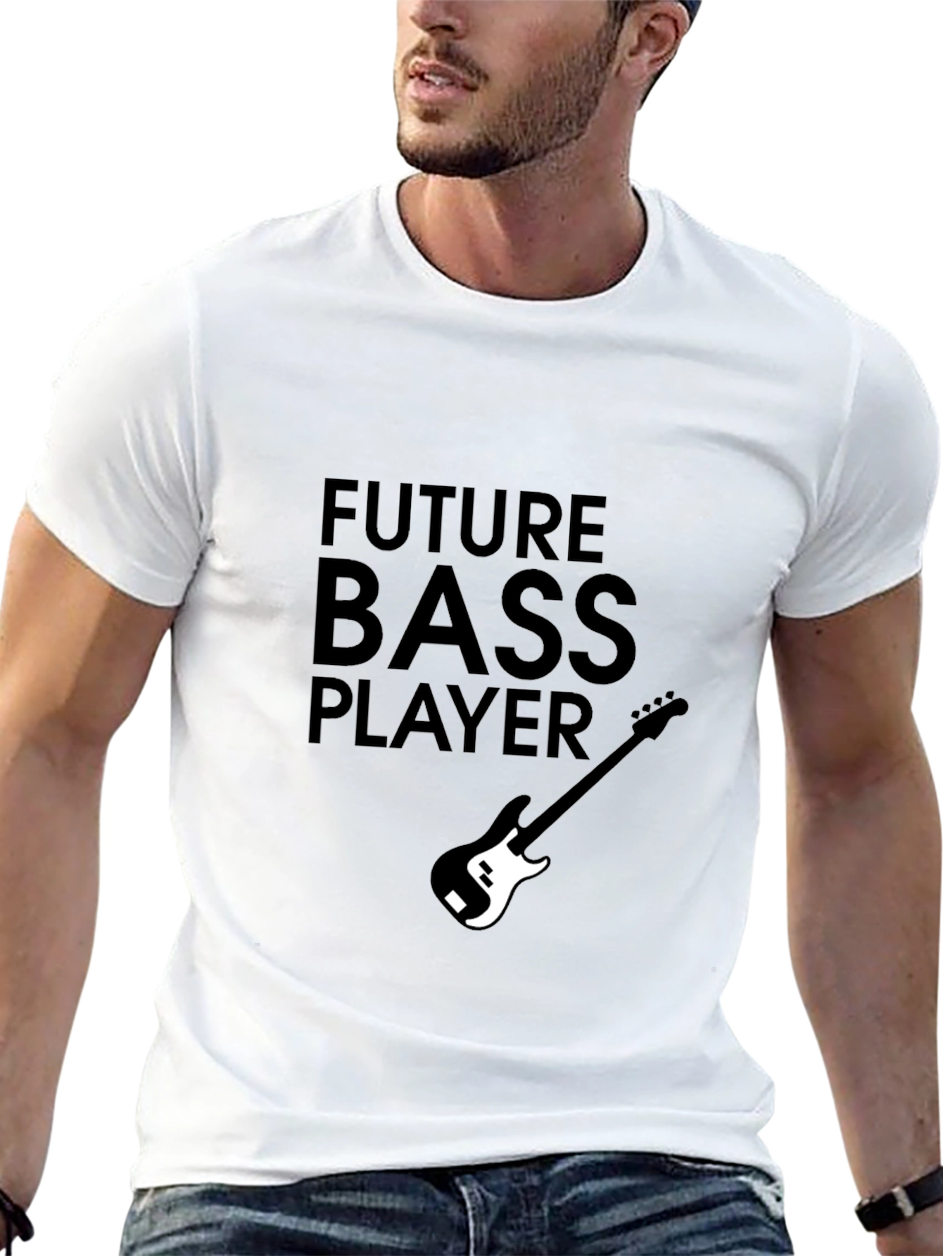 Future Bass Player T-Shirt - Black