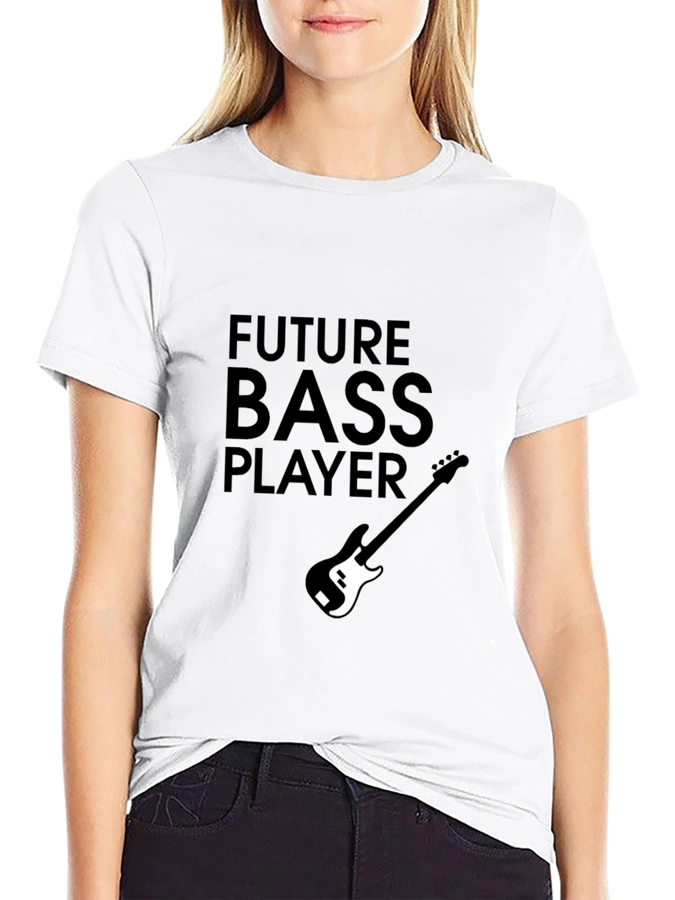 Future Bass Player T-Shirt - Black
