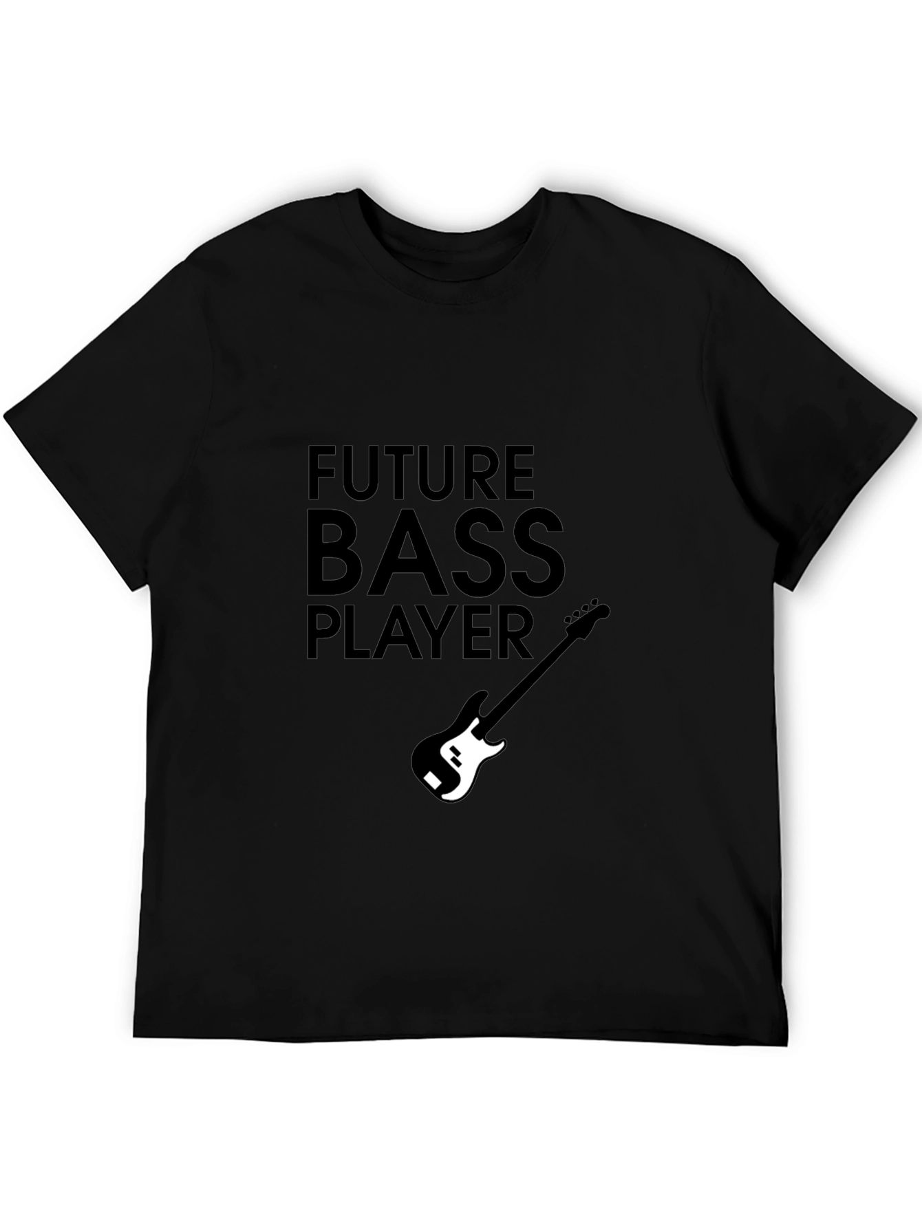 Future Bass Player T-Shirt - Black