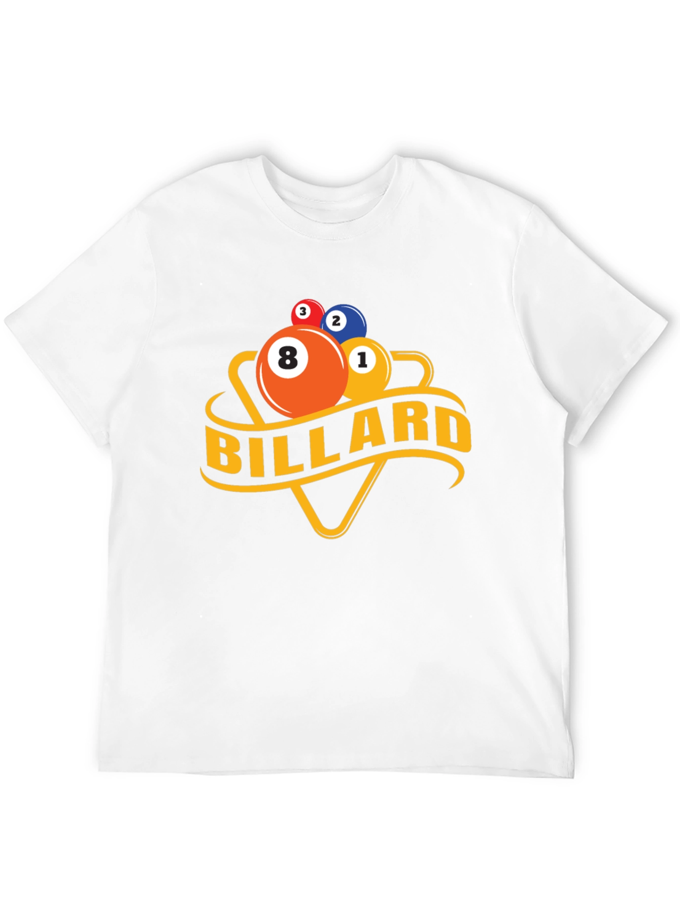 Billiard T-Shirt - Pool Ball Design