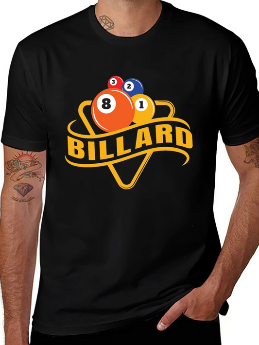 Billiard T-Shirt - Pool Ball Design