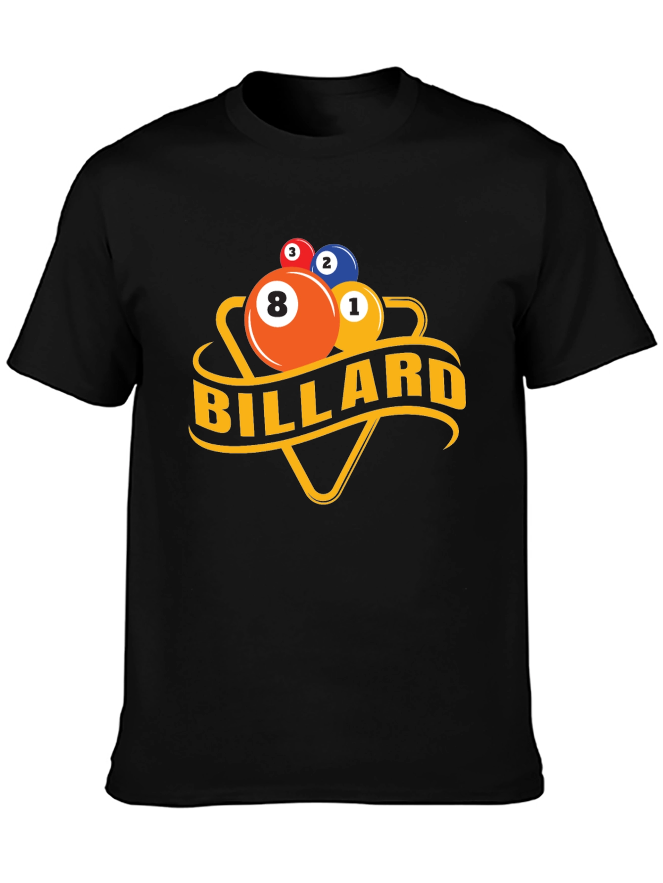 Billiard T-Shirt - Pool Ball Design